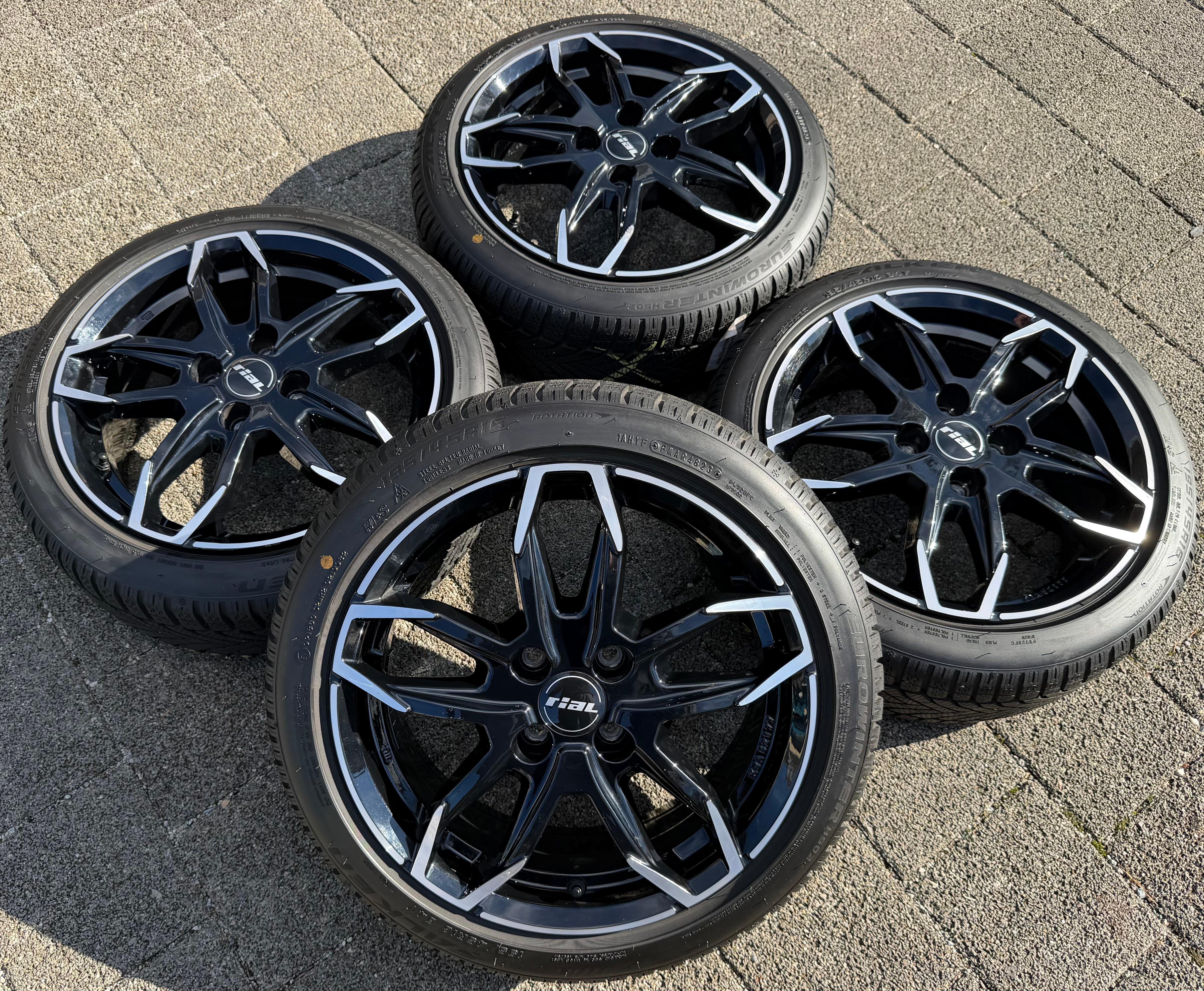 4 Alu Winterräder Hyundai i10 i20 Kia Picanto Mazda 2 Suzukia Splash Kia Rio 2023