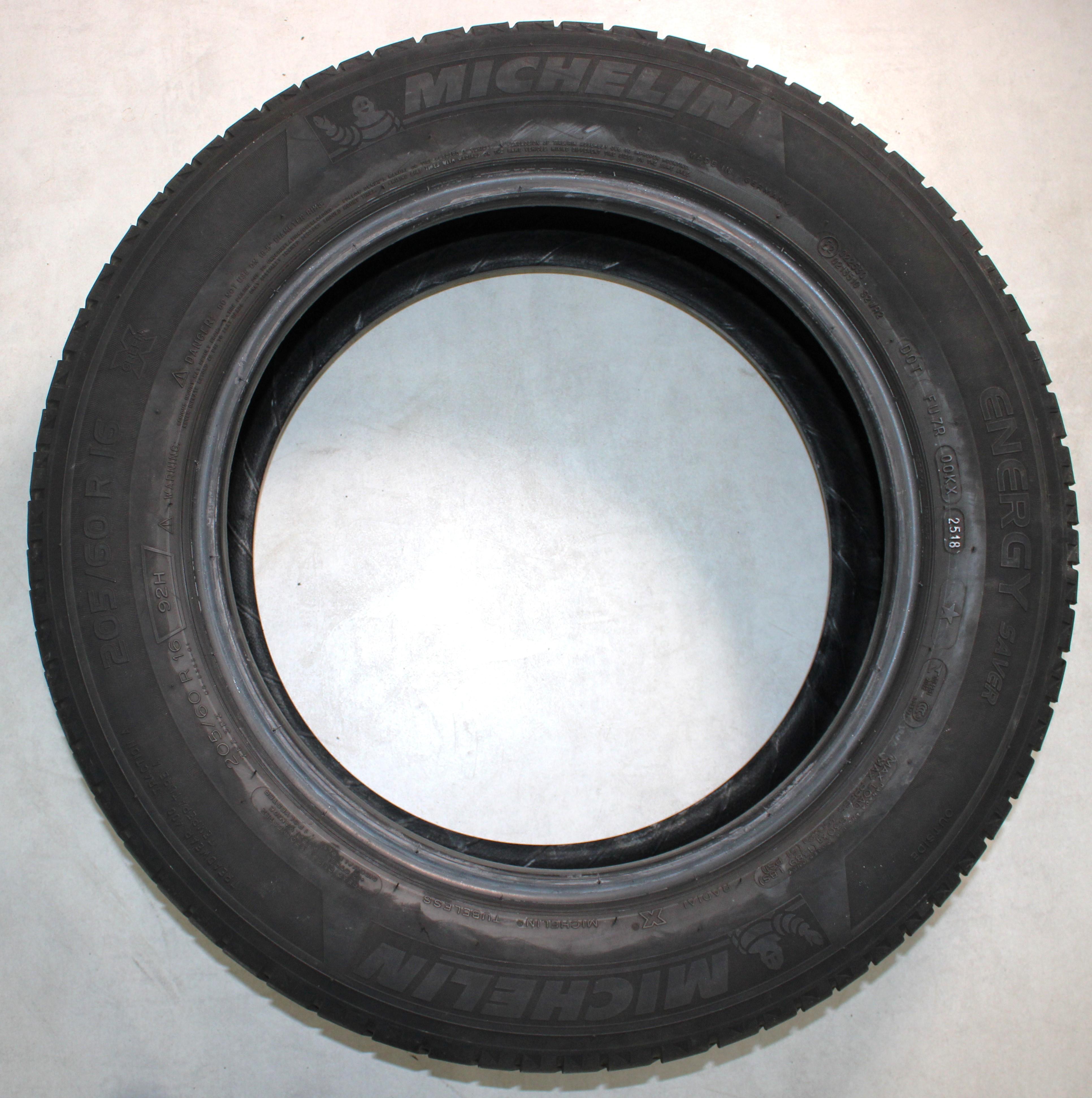 4 x 205/60R16 92H Sommerreifen Michelin Energy Saver 2x4,5-5mm/2x5,5-6mm 3x2015/1x2018 *