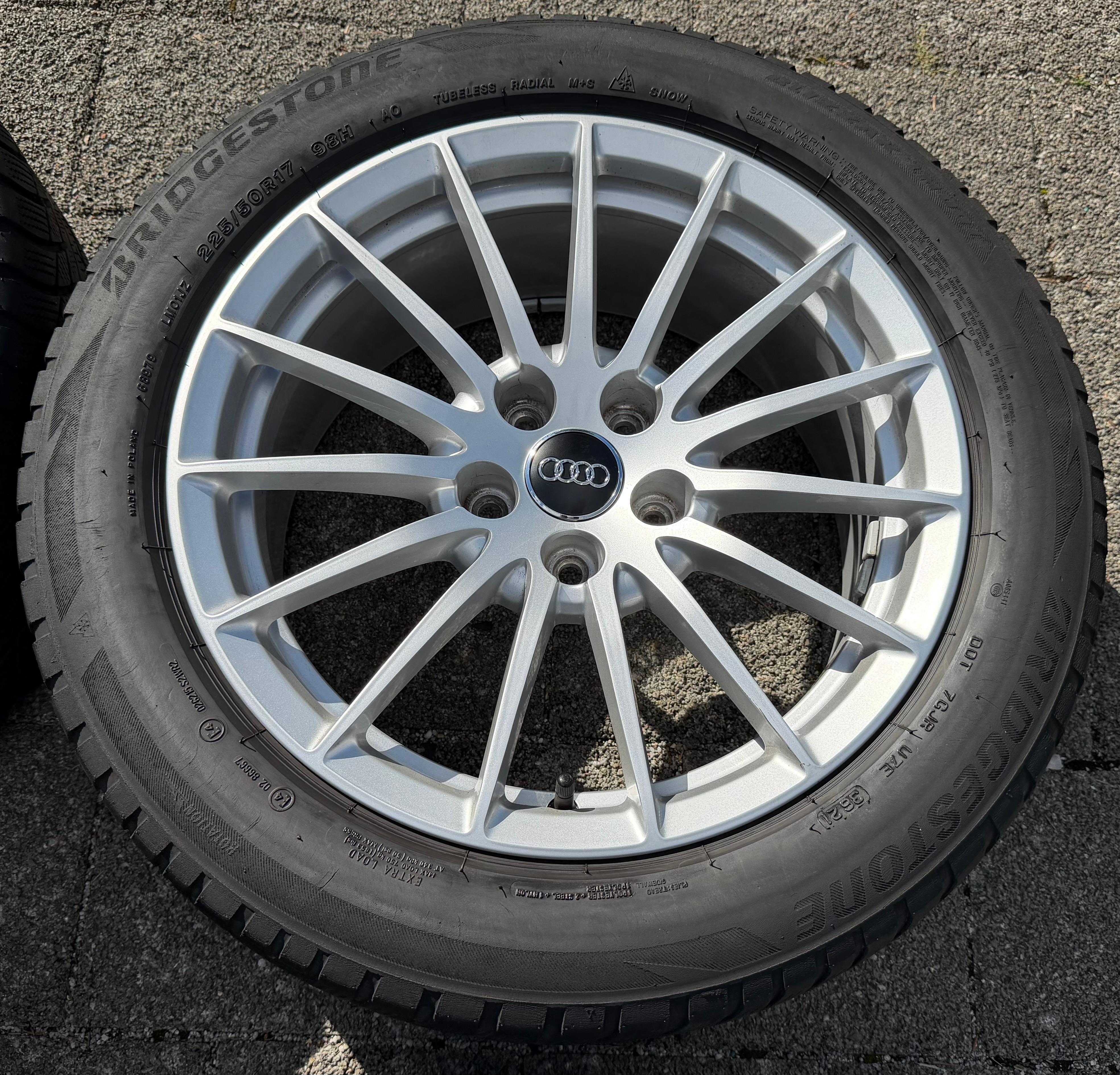 4 Original 17" Alufelgen Felgen Audi A5 F5 8W 8W0601025AE 7,5x17 ET29
