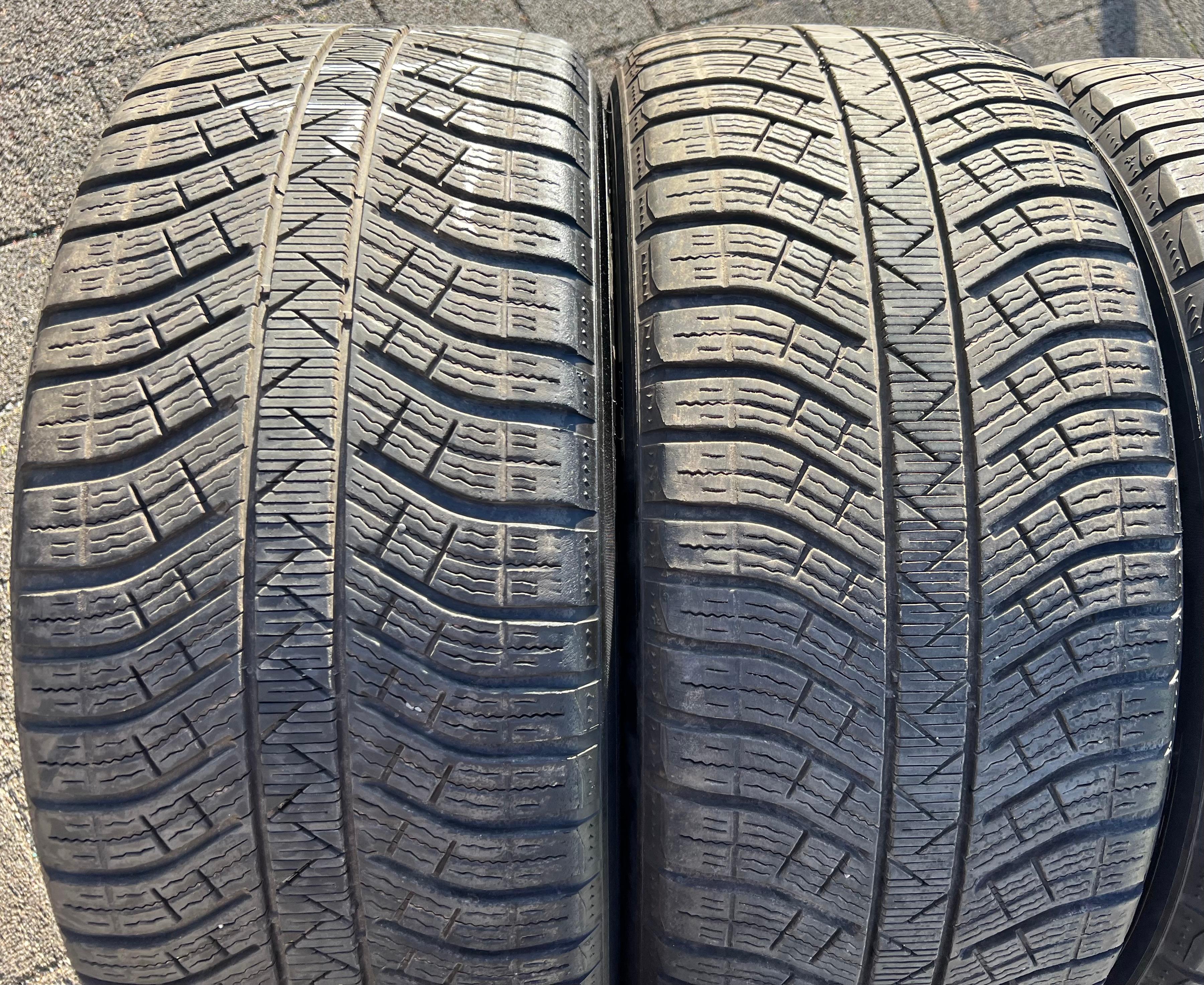 4 ORIGINELE 20" LICHTMETALEN WINTERWIELEN PORSCHE MACAN 265/45R20 104V 295/40R20 106V BANDENDRUKCONTROLESYSTEEM
