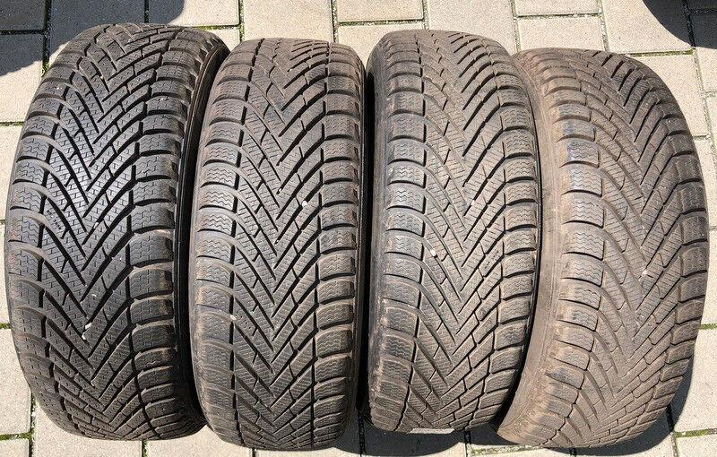 4 x 185/50R16 81T pneus hiver Pirelli Winter Cinturato 8mm 2016
