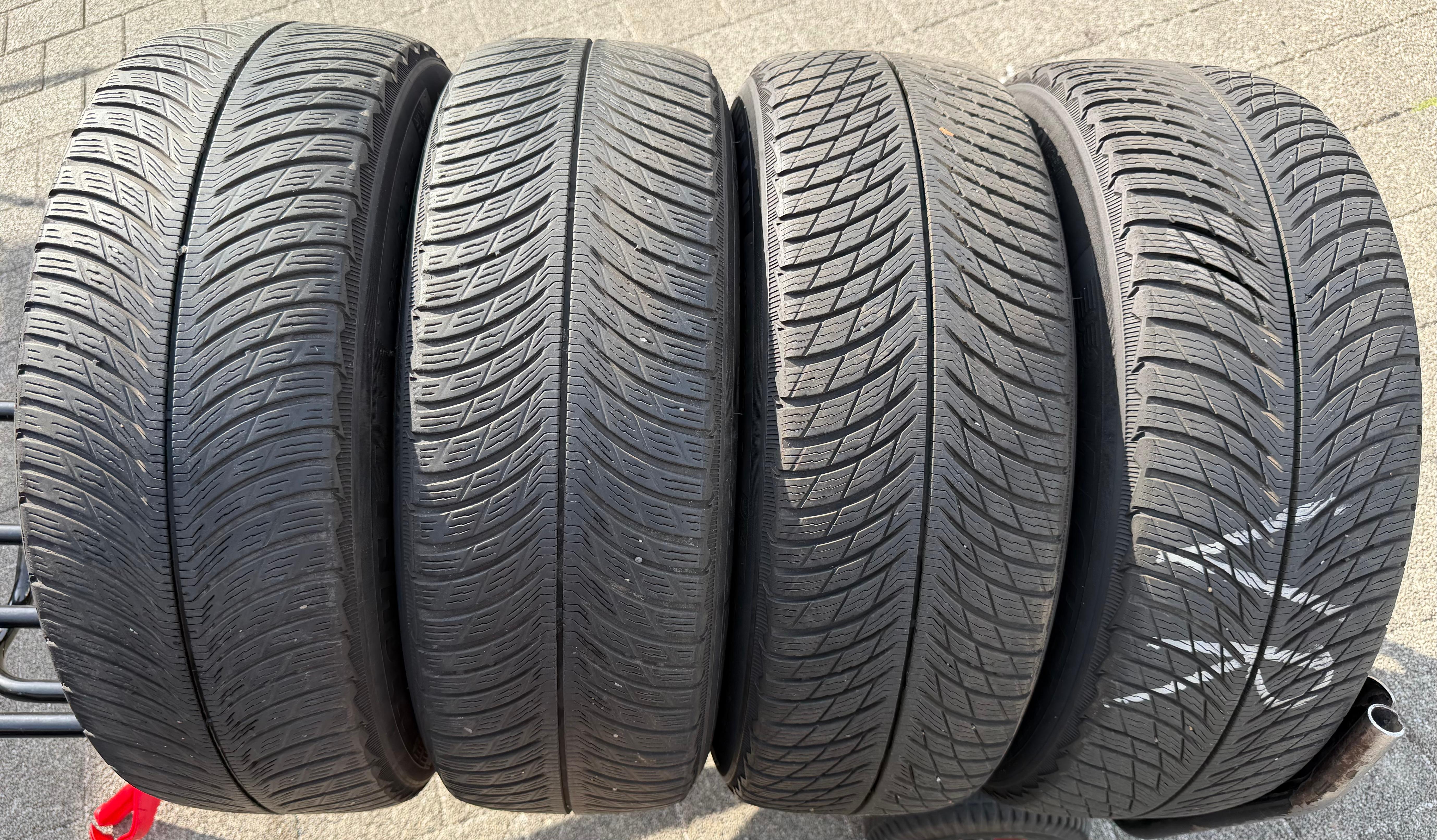 4 Original 17" Alu Winterräder Audi A6 4K C8 F2 225/60R17 99H 4K0601025 Michelin