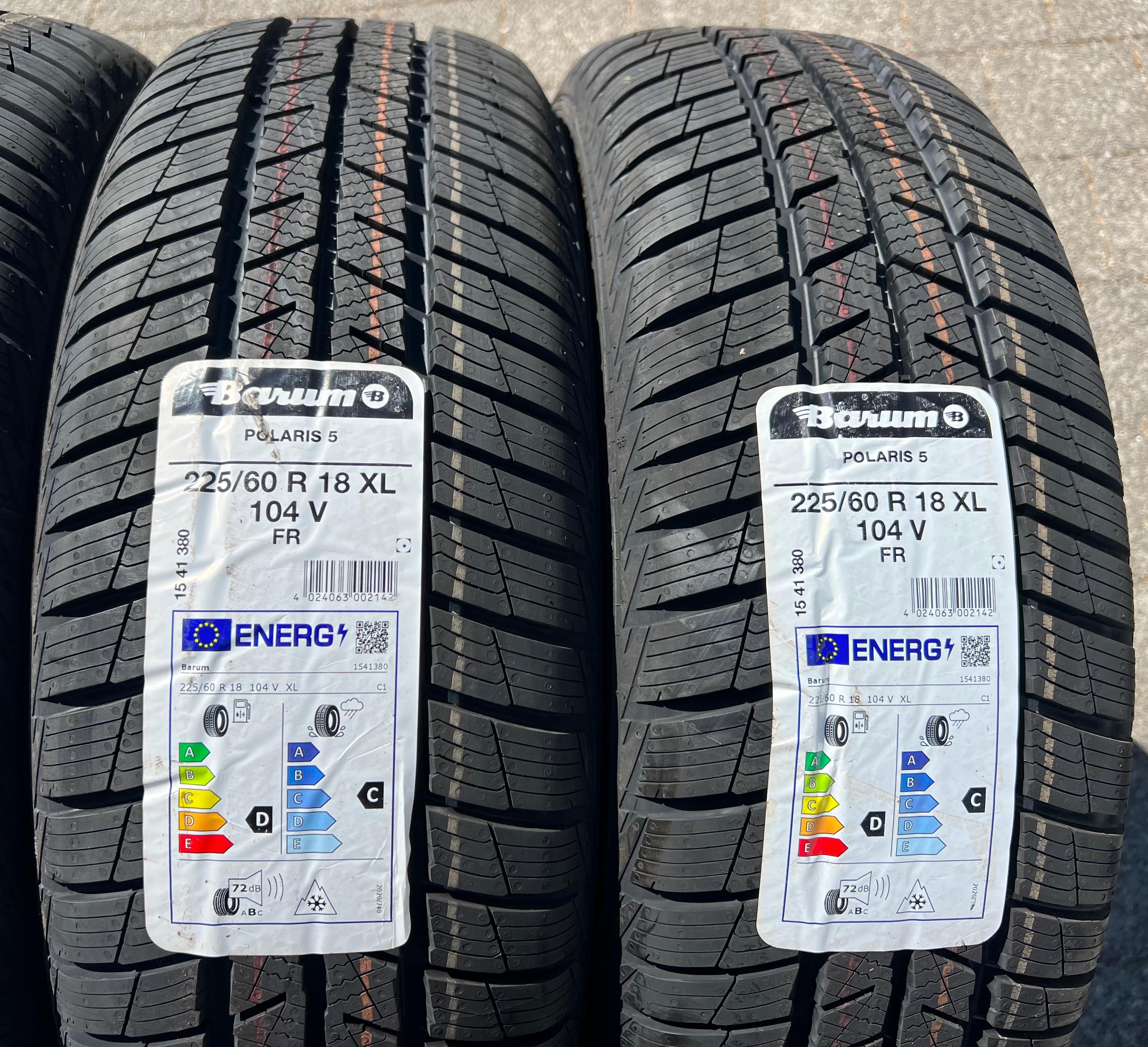 4 x 225/60R18 104V Winterreifen Barum Polaris 5 2021 NEU Freihaus