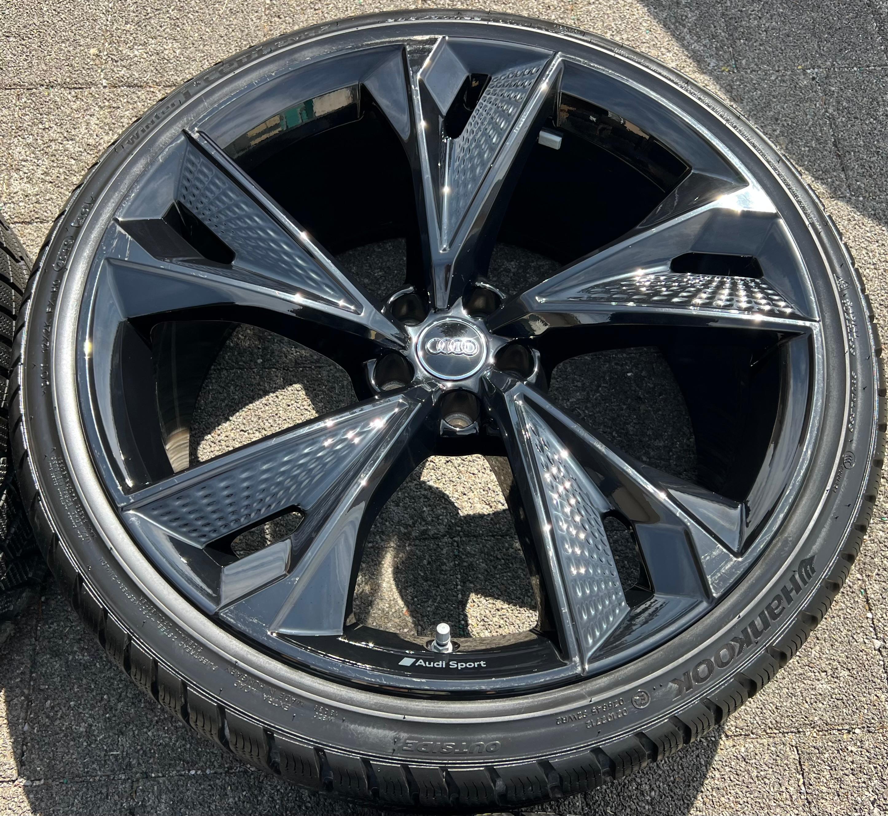 4 ORIGINAL 22" ALU WINTERRÄDER AUDI RS6 4K RS7 4K0601025DG 285/30R22 101W HANKOOK