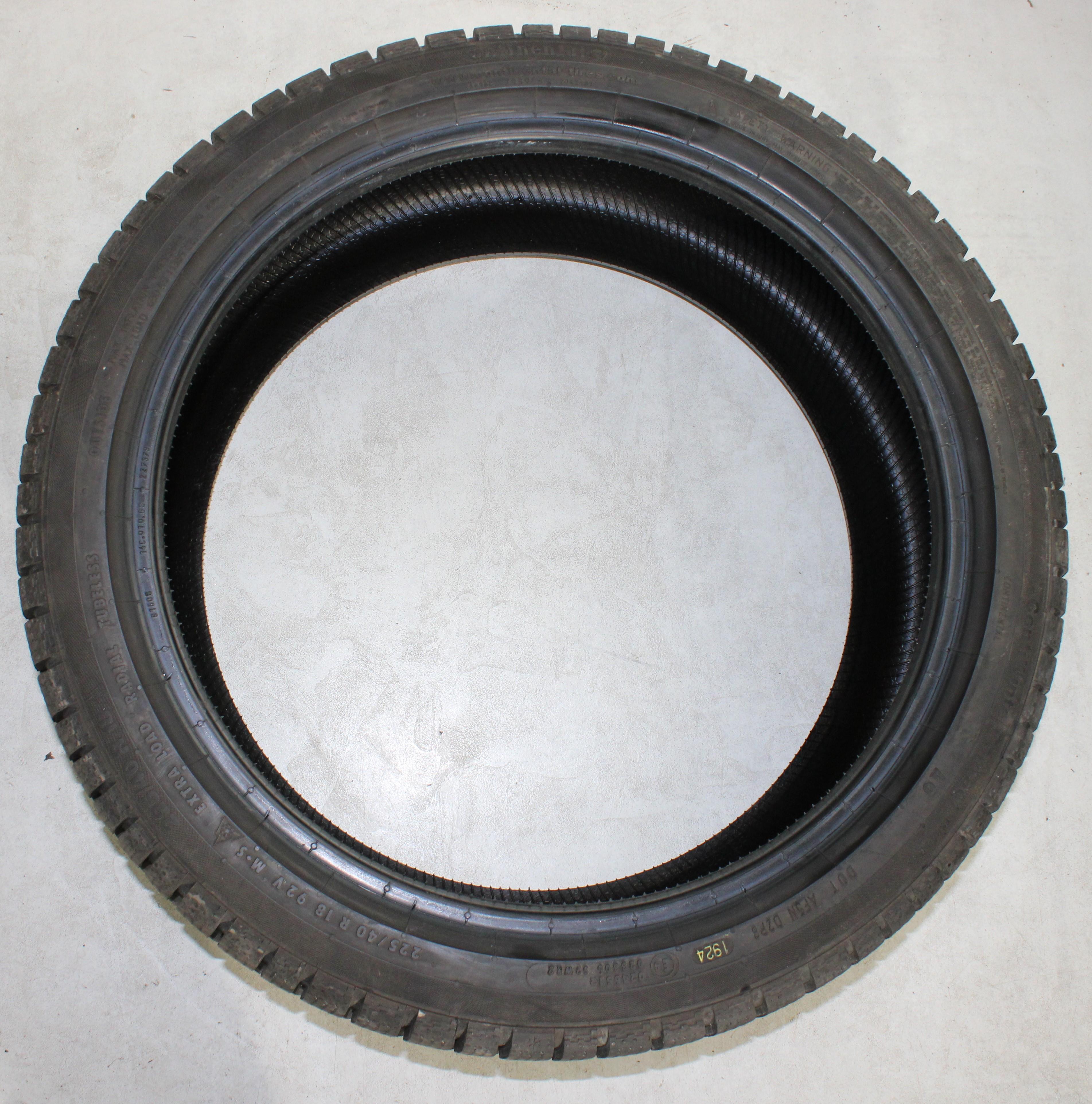 2 x 225/40R18 92V Pneumatici invernali Continental Winter Contact TS830P AO 7,5-8mm 2024 XL