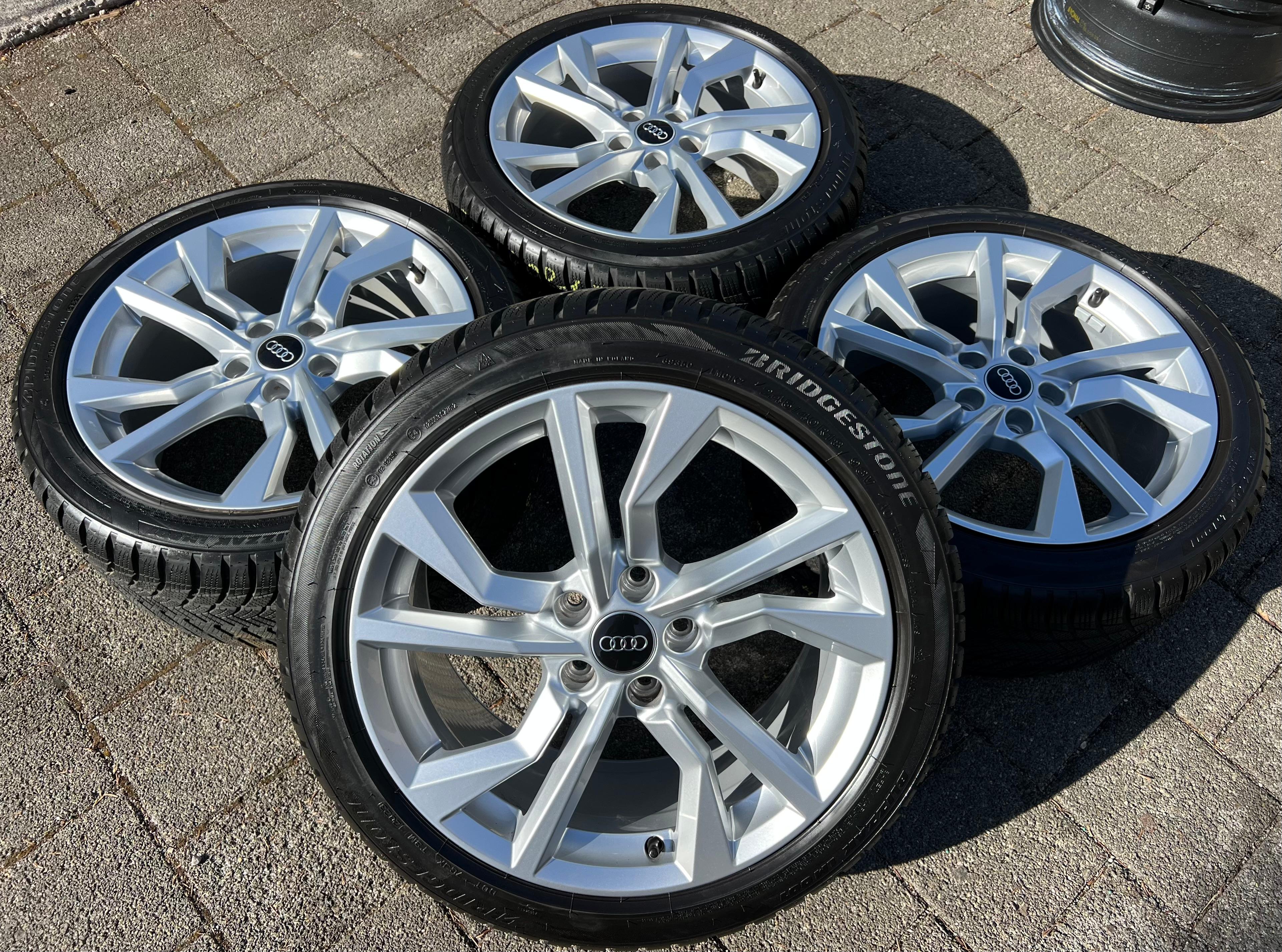 4 ORIGINAL 18" ALU WINTERRÄDER AUDI TT TTS 8S 8S0601025AN 245/40R18 93V TOP FREIHAUS