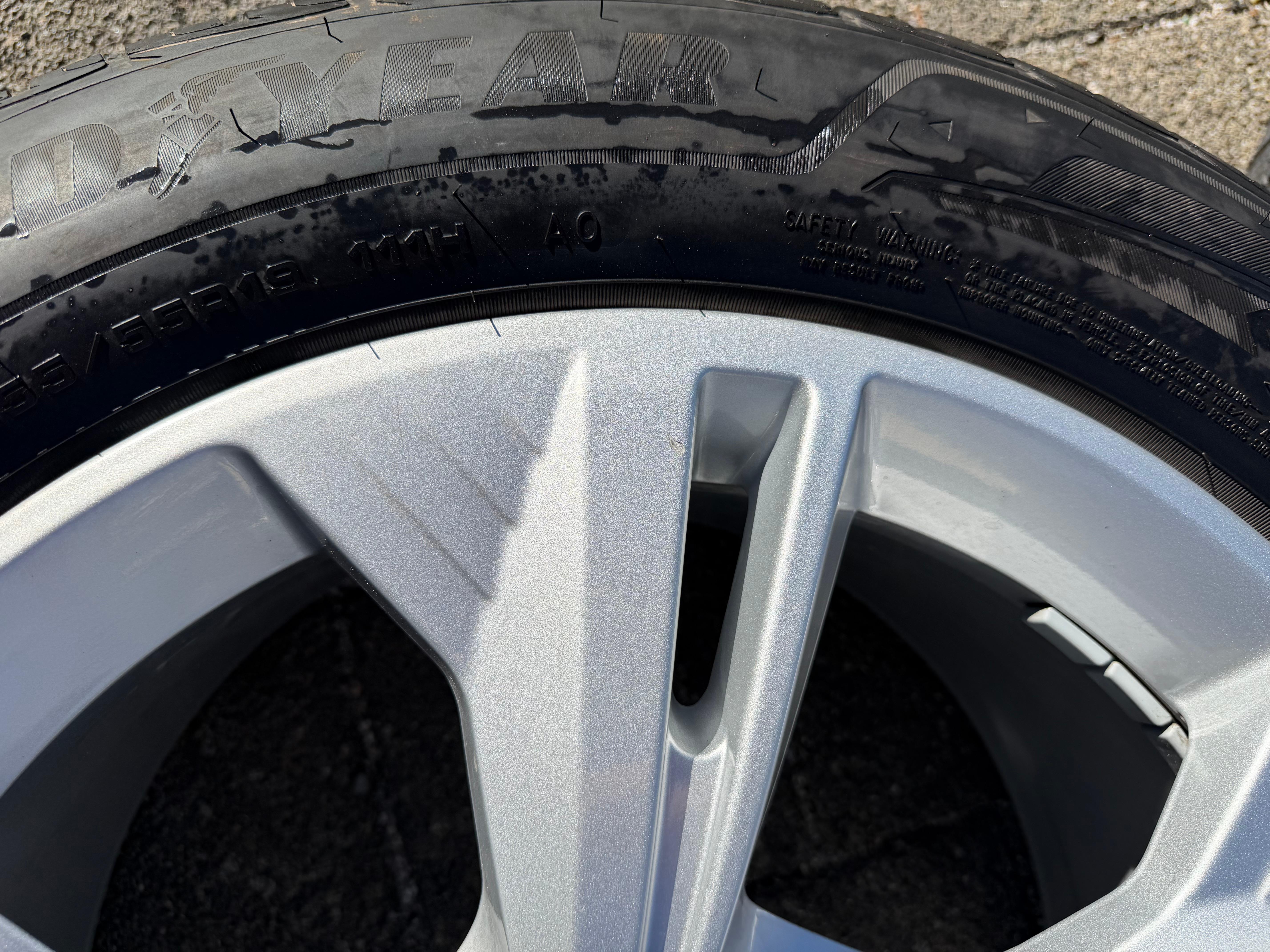 4 Original 19" Alu Winterräder AUDI Q6 SQ6 GF 85H601025F 85H601025G Goodyear