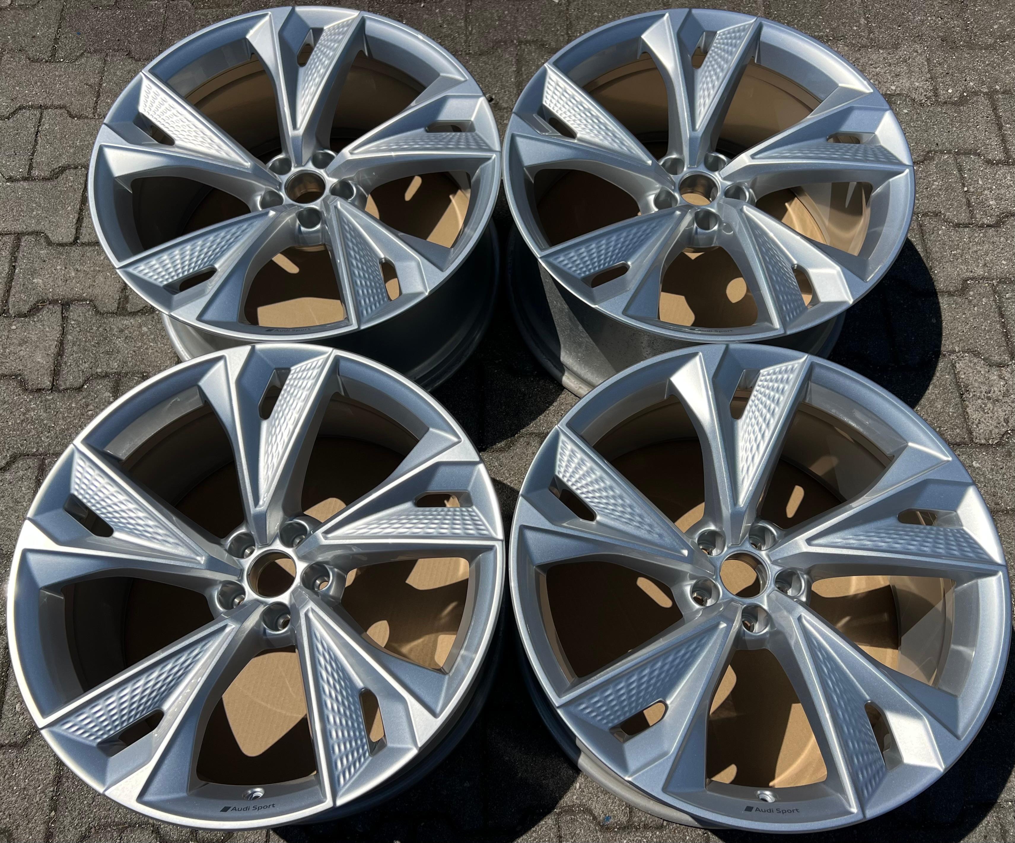 4 ORIGINAL 22" ALUFELGEN AUDI RS6 RS7 4K F2 C8 3 4K0601025AT 10,5x22 ET19