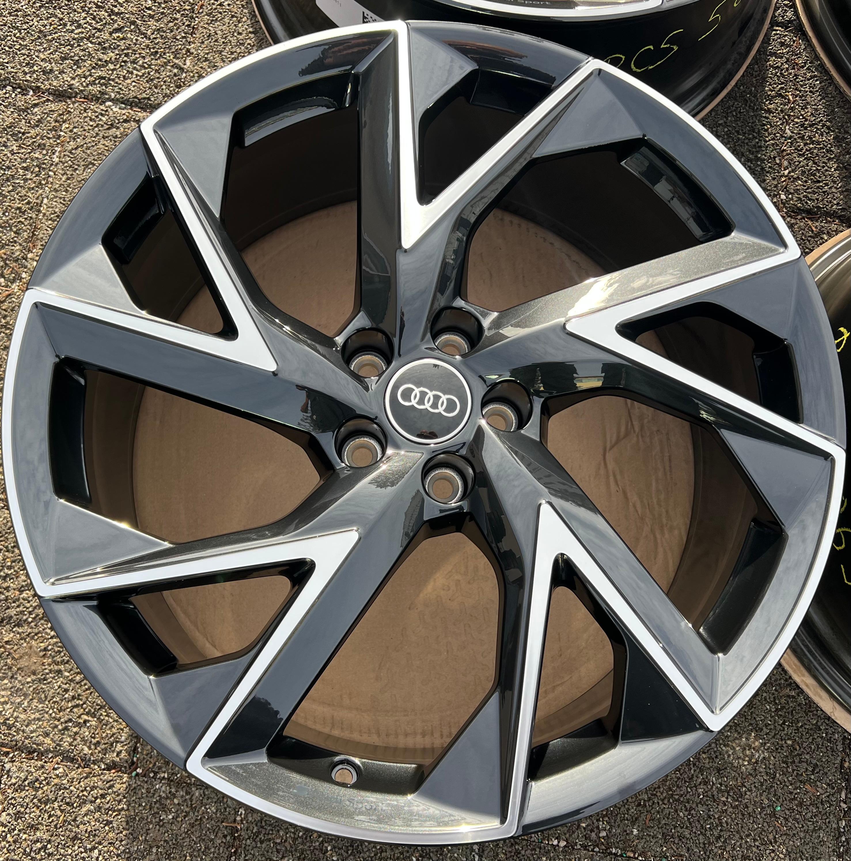 4 LLANTAS DE ALEACIÓN ORIGINALES DE 21" PARA AUDI RSQ3 RS Q3 F3 83A601025BH 21 PULGADAS