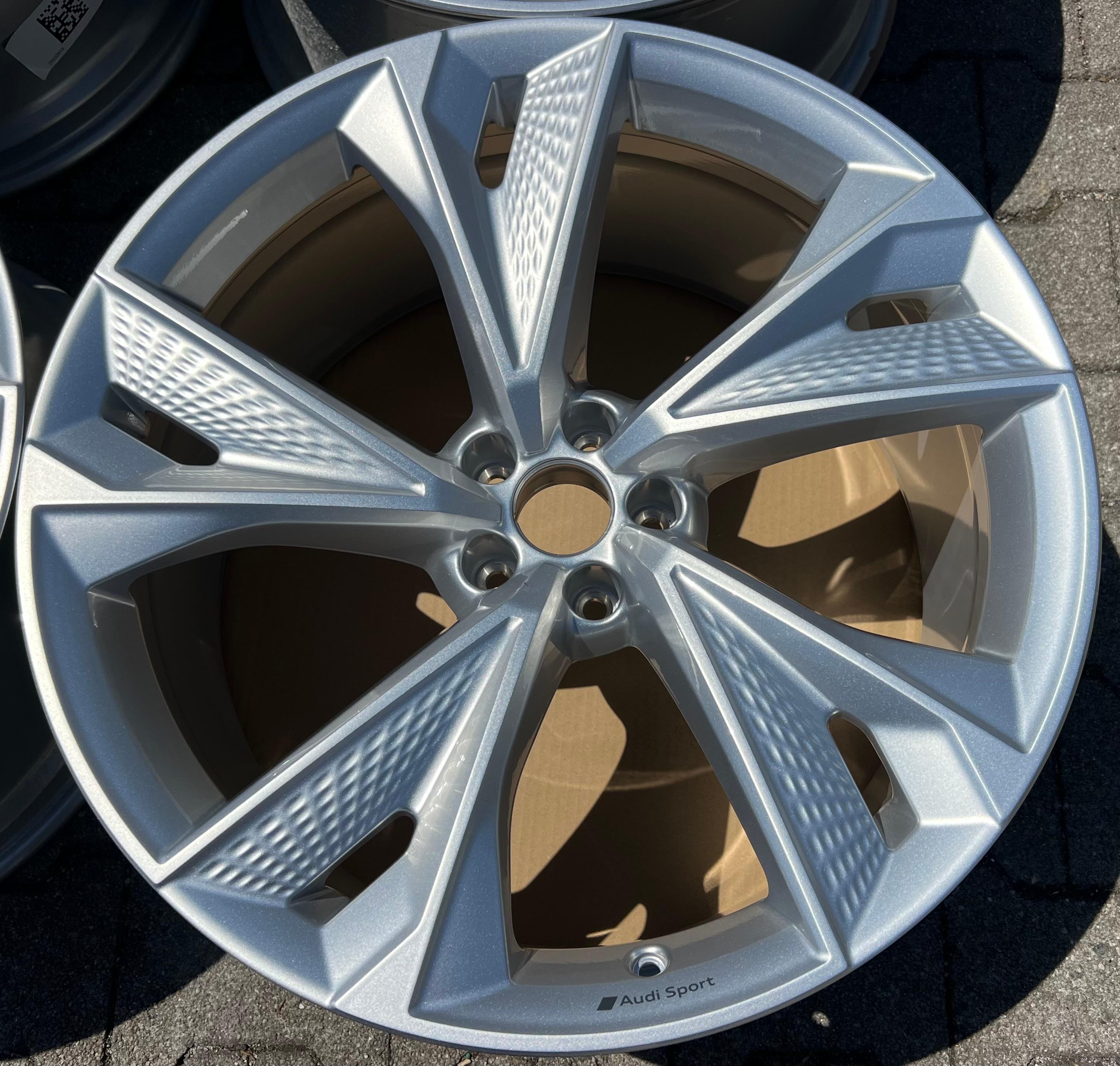 4 ORIGINELE 22" aluminium velgen AUDI RS6 RS7 4K F2 C8 3 4K0601025AT 10,5x22 ET19