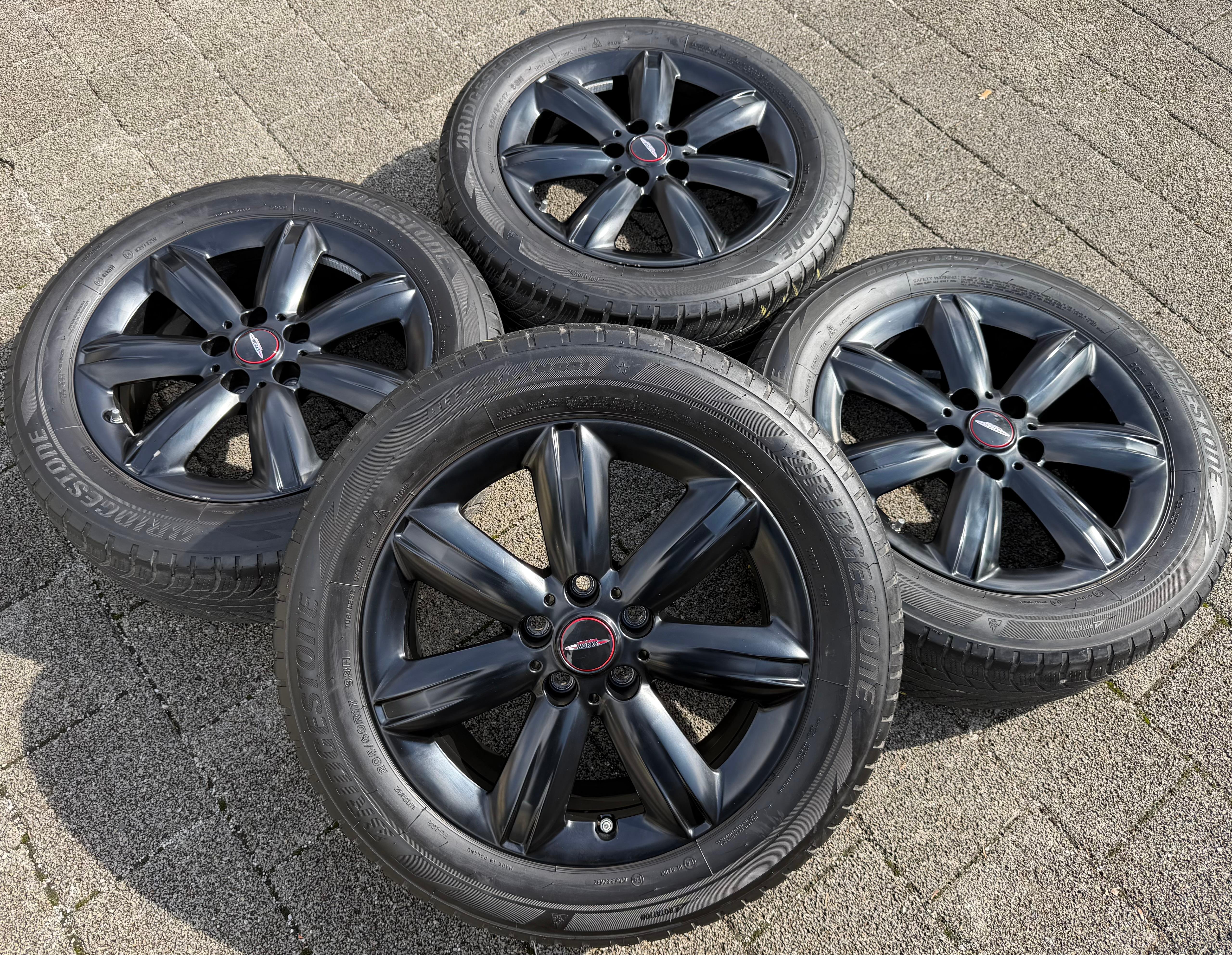 4 Original 17" Alu Winterräder Mini Countryman F60 JCW Star Spoke 539 RDKS