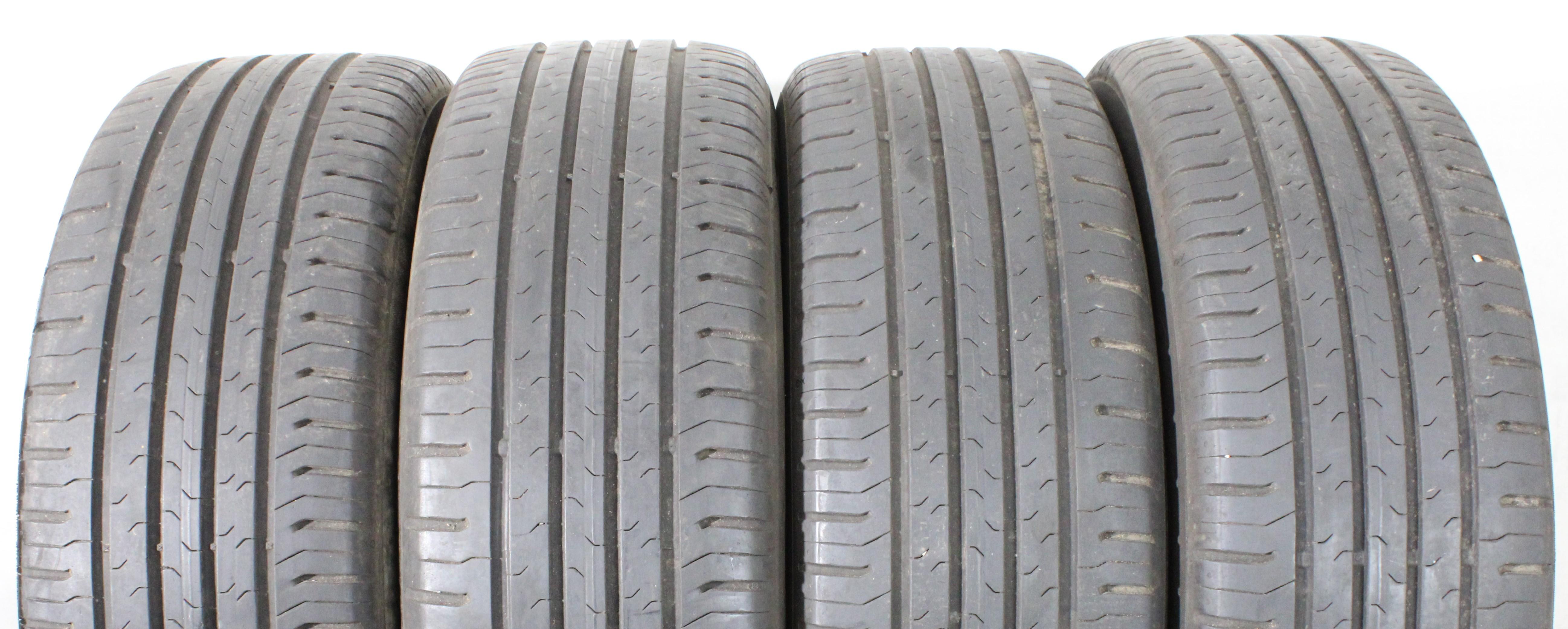 4 x 215/60R17 96H Sommerreifen Continental Eco Contact 5 5,5-6mm 2015