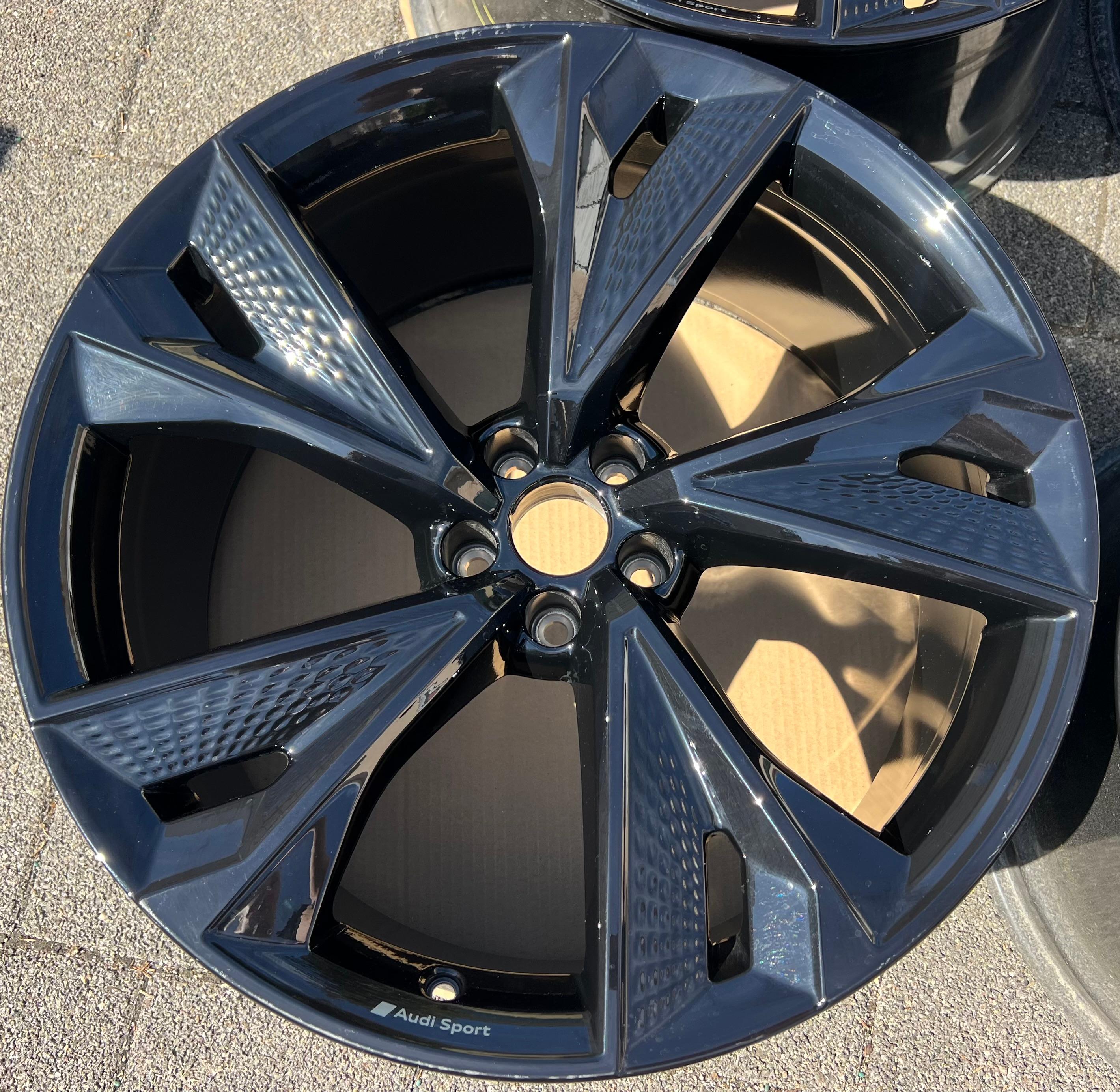 4 ORIGINELE 22" aluminium velgen AUDI RS6 RS7 4K F2 C8 3 4K0601025BC 10,5x22 ET19