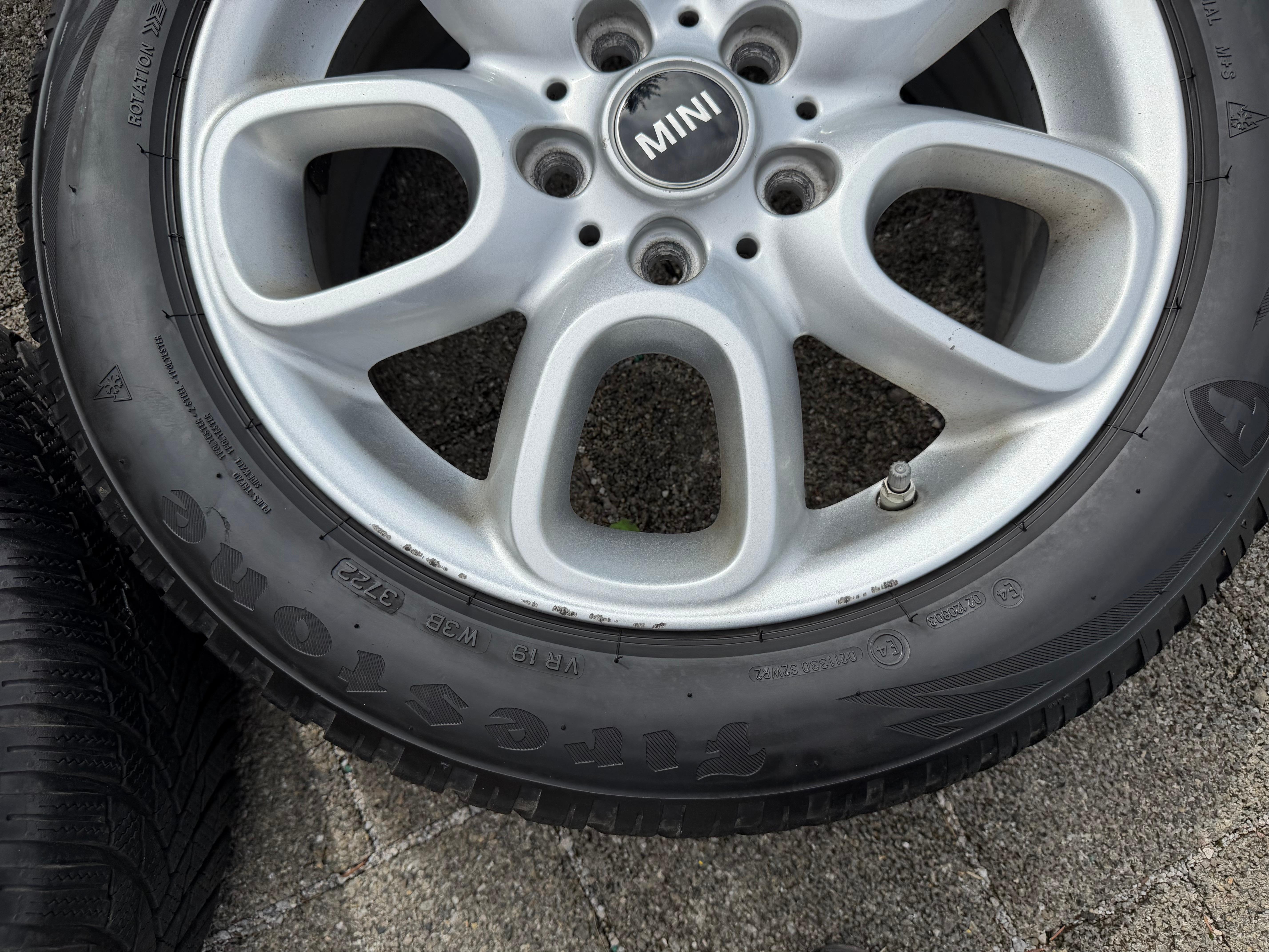 4 Original Alu Winterräder Mini Cooper F55 F56 F57 6855103 LOOP SPOKE 494 RDKS