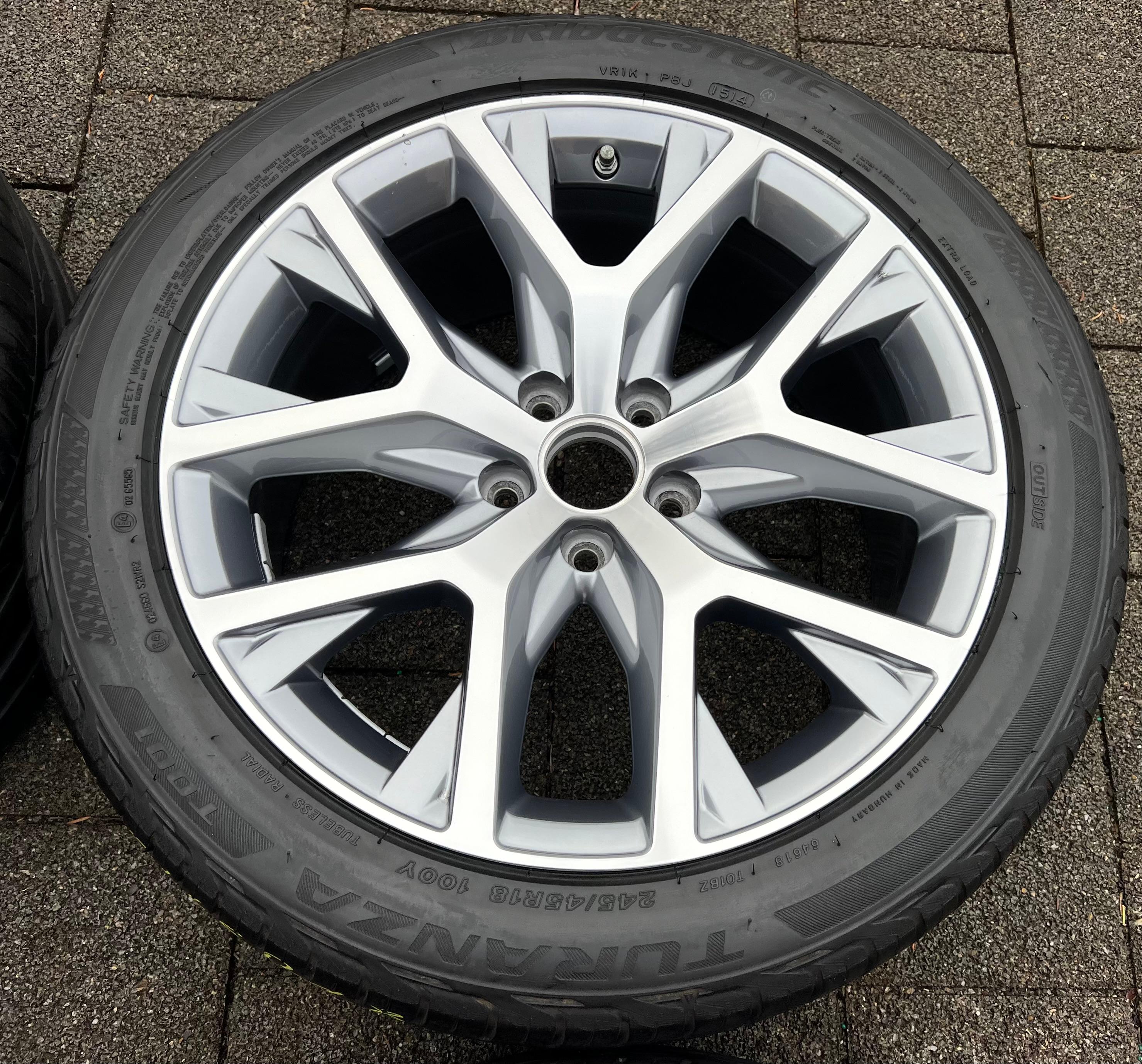 4 CERCHI ESTIVI ORIGINALI IN ALLUMINIO DA 18" PER VW PASSAT ALLTRACK 3G B8 245/45R18 100Y 3AA601025