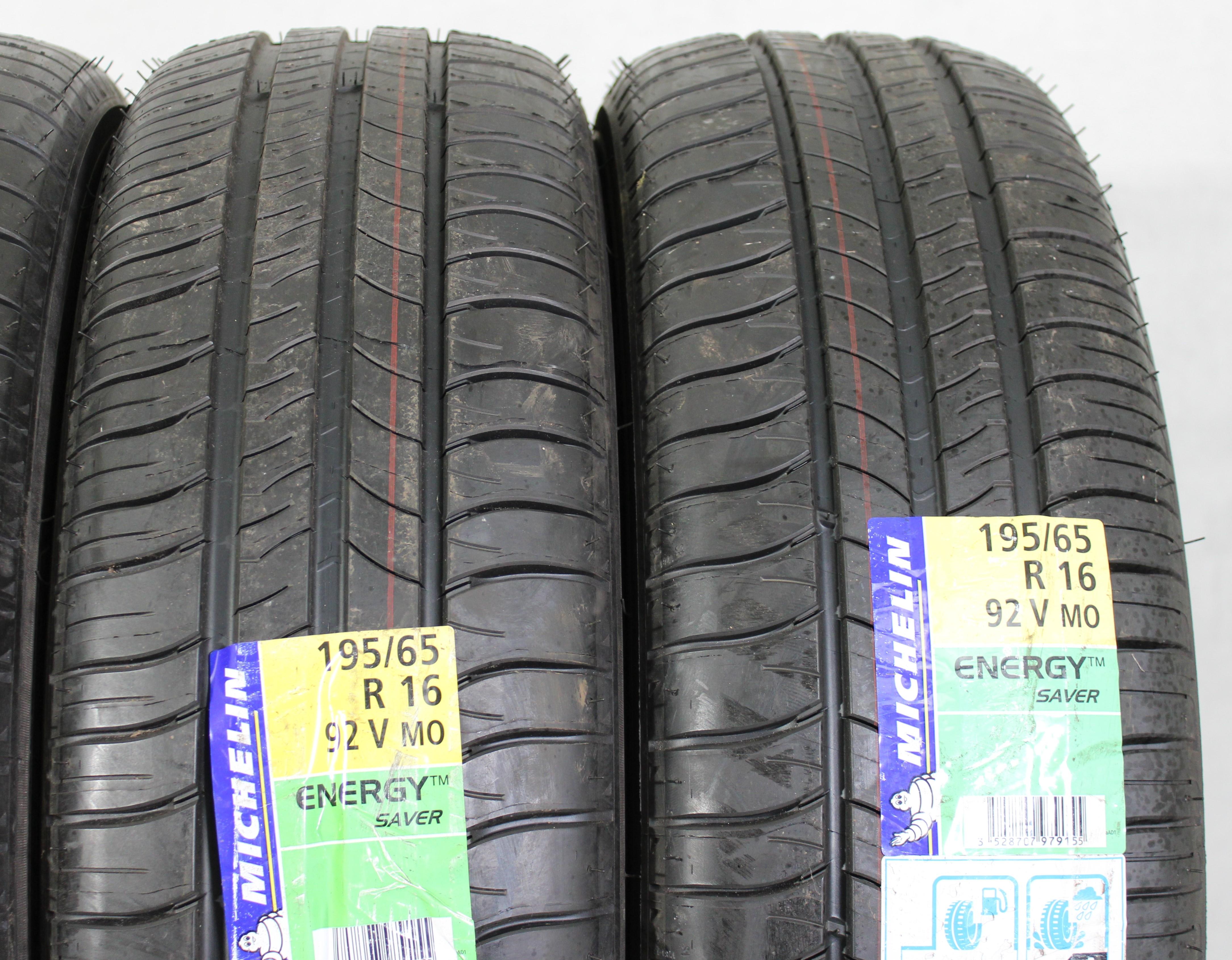 4 x 195/65R16 92V Sommerreifen Michelin Energy Saver NEU 2015 MO