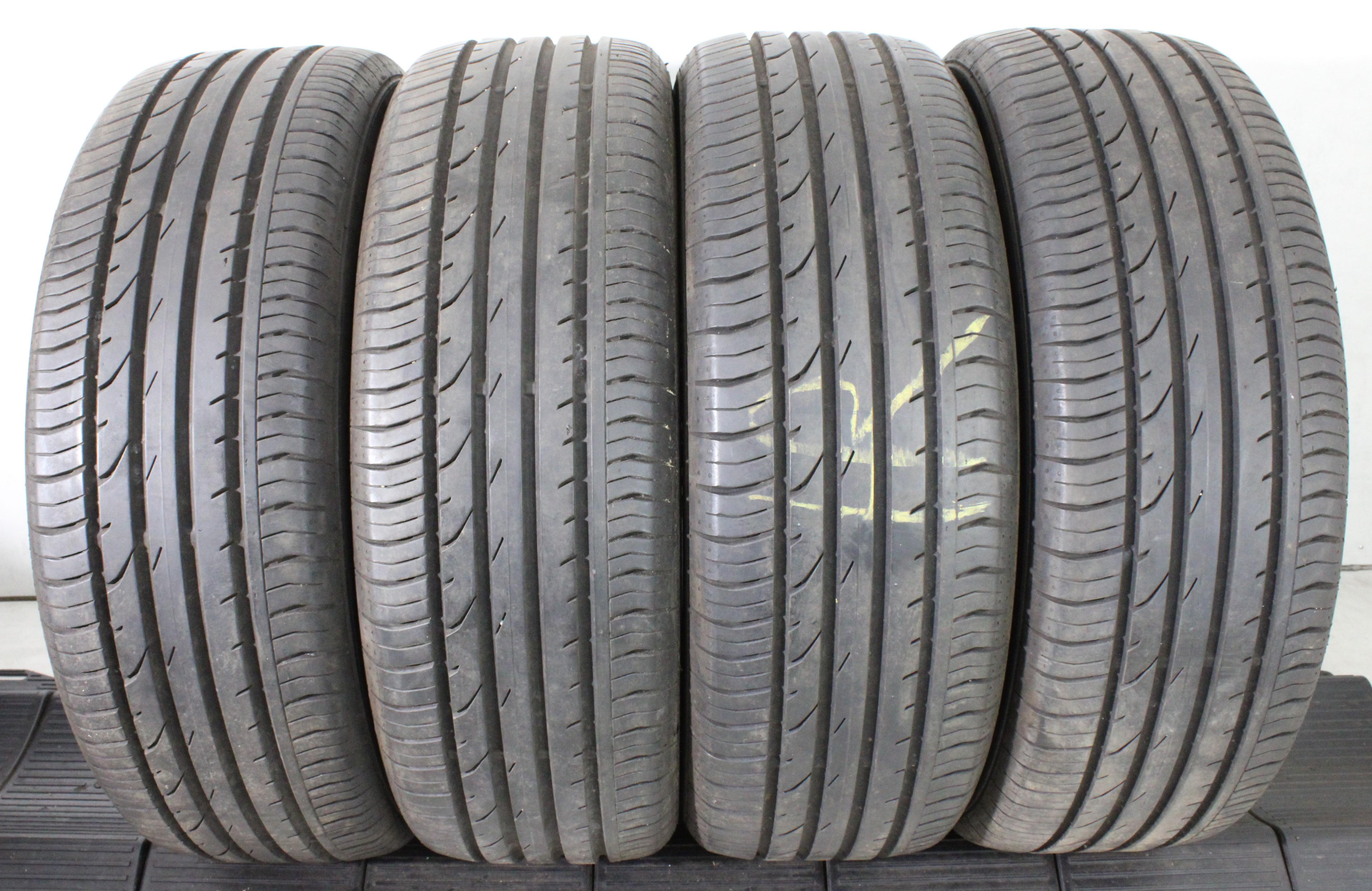 4 x 215/55R18 95H Sommerreifen Continental Premium Contact 2 6,5-7mm 2016 Freihaus