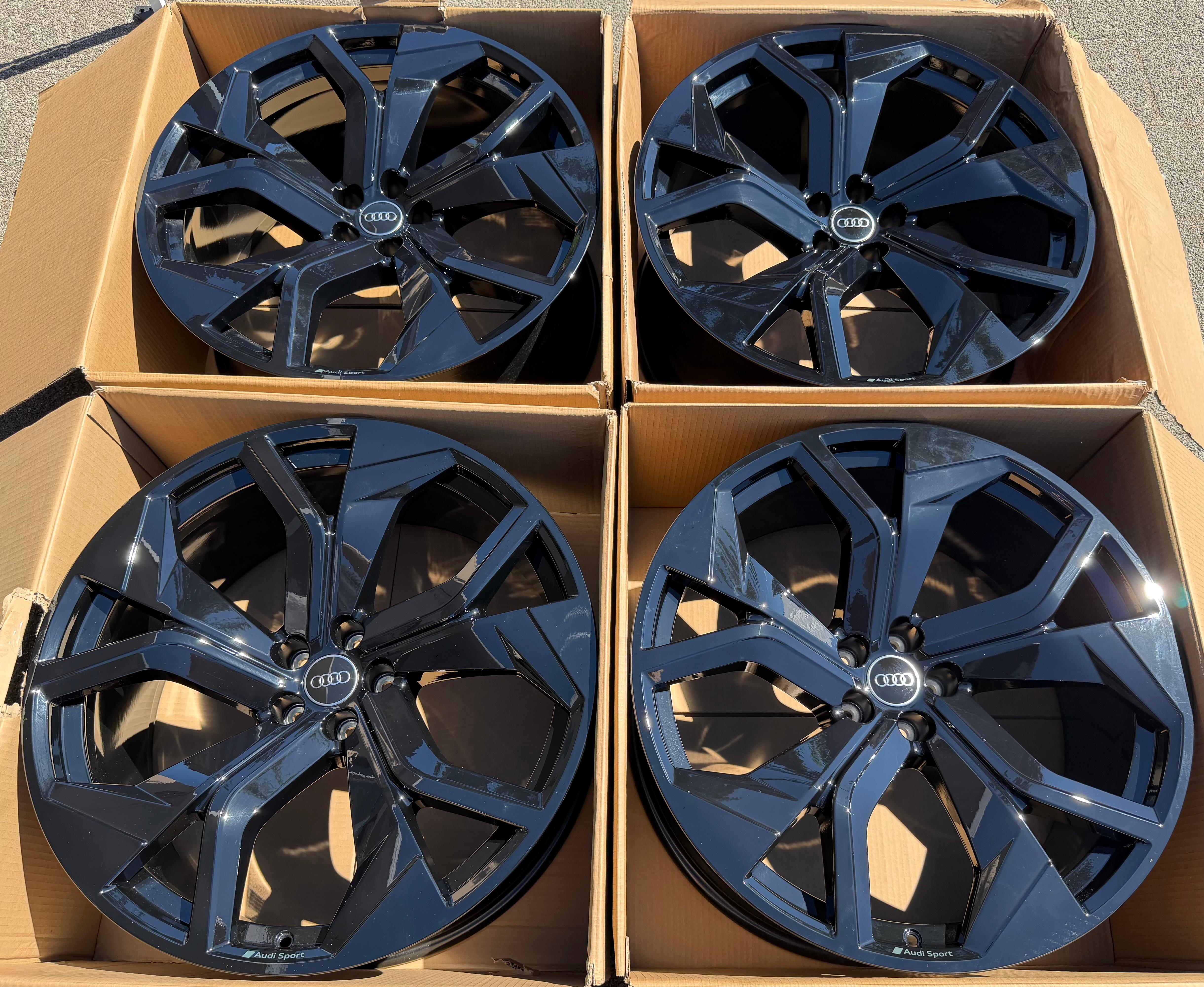 4 ORIGINAL 23" ALUFELGEN AUDI RSQ8 4M 4M8601025AP 10,5x23 ET18 23 ZOLL