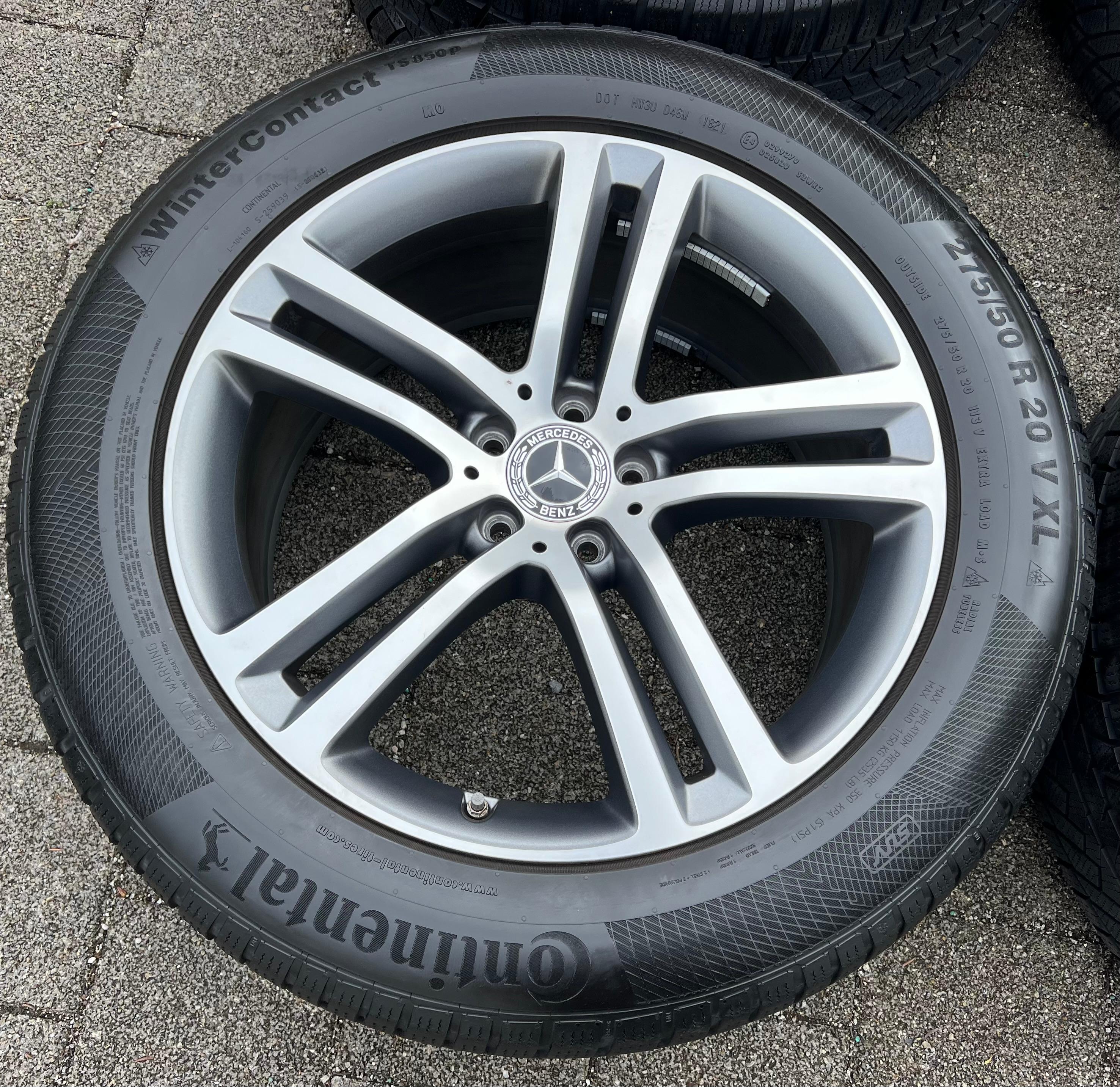 4 CERCHI IN LEGA ORIGINALI DA 20" MERCEDES GLE V167 COUPÉ C167 A1674012400 A1674012500 CONSEGNA GRATUITA