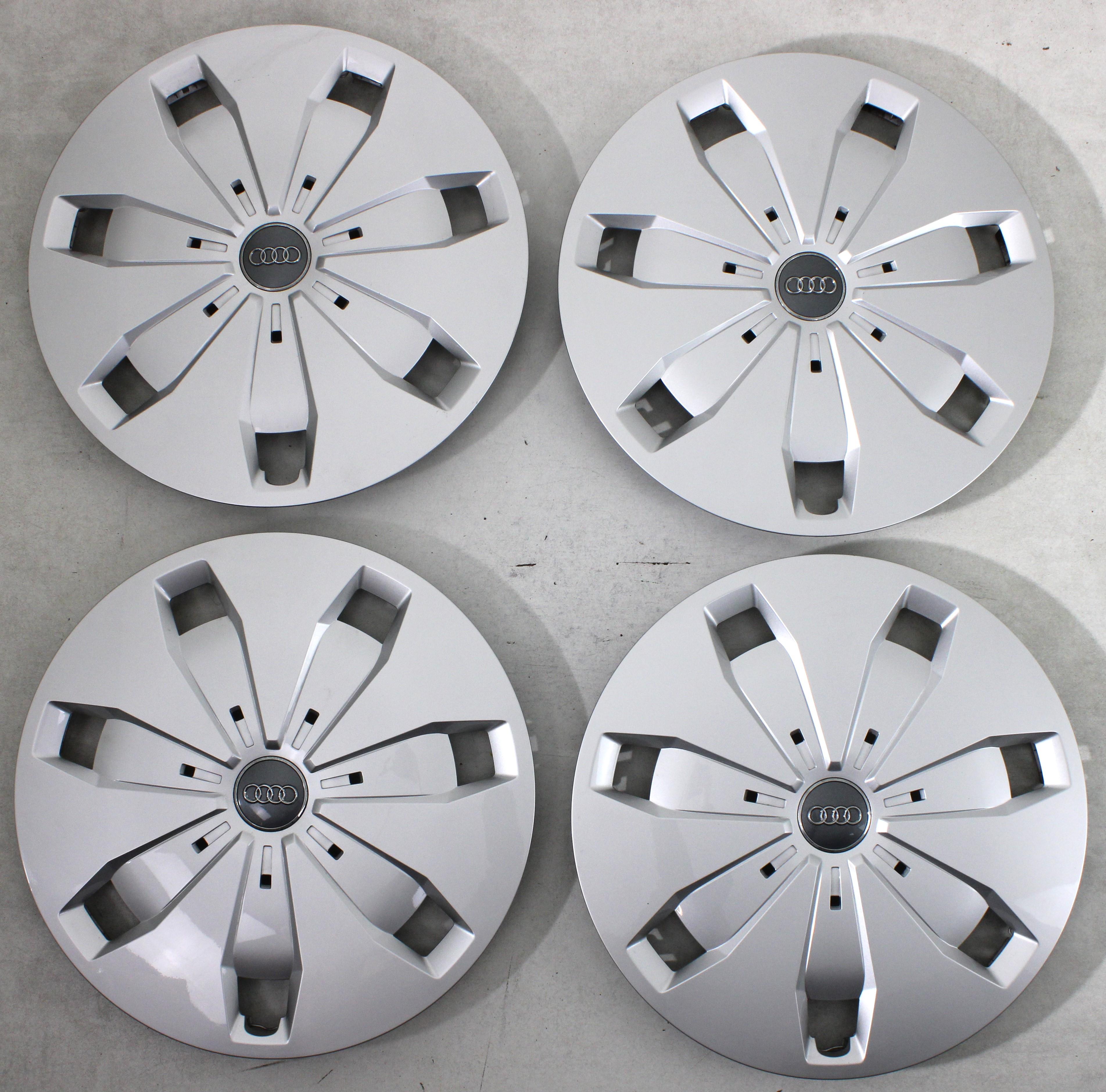 4x Original 16" Radkappen Audi A3 A4 Q2 81A601147 16 Zoll Radblenden