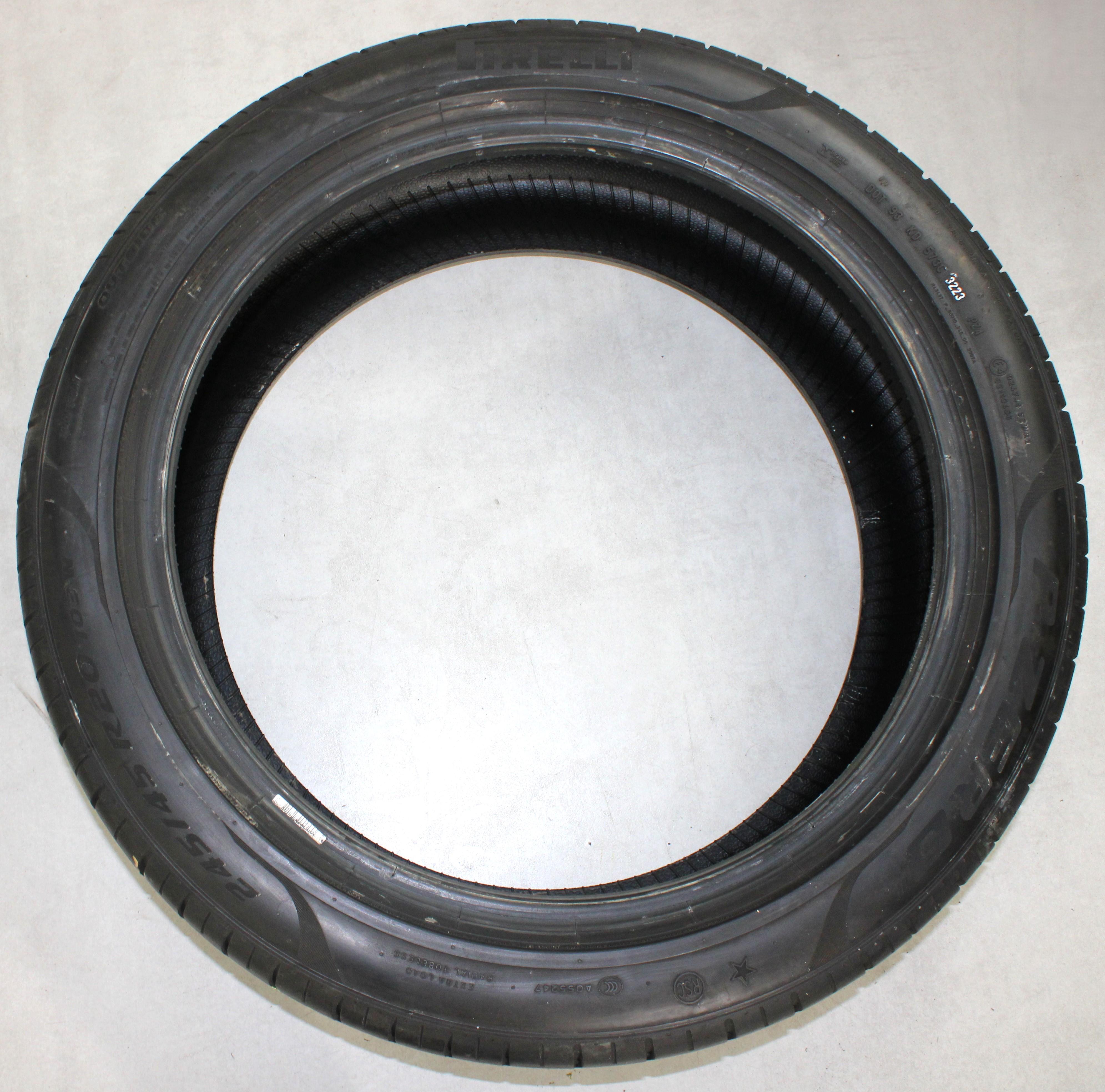 1 x 245/45R20 103W zomerband Pirelli Pzero PZ4 Runflat 6 mm 2023 *