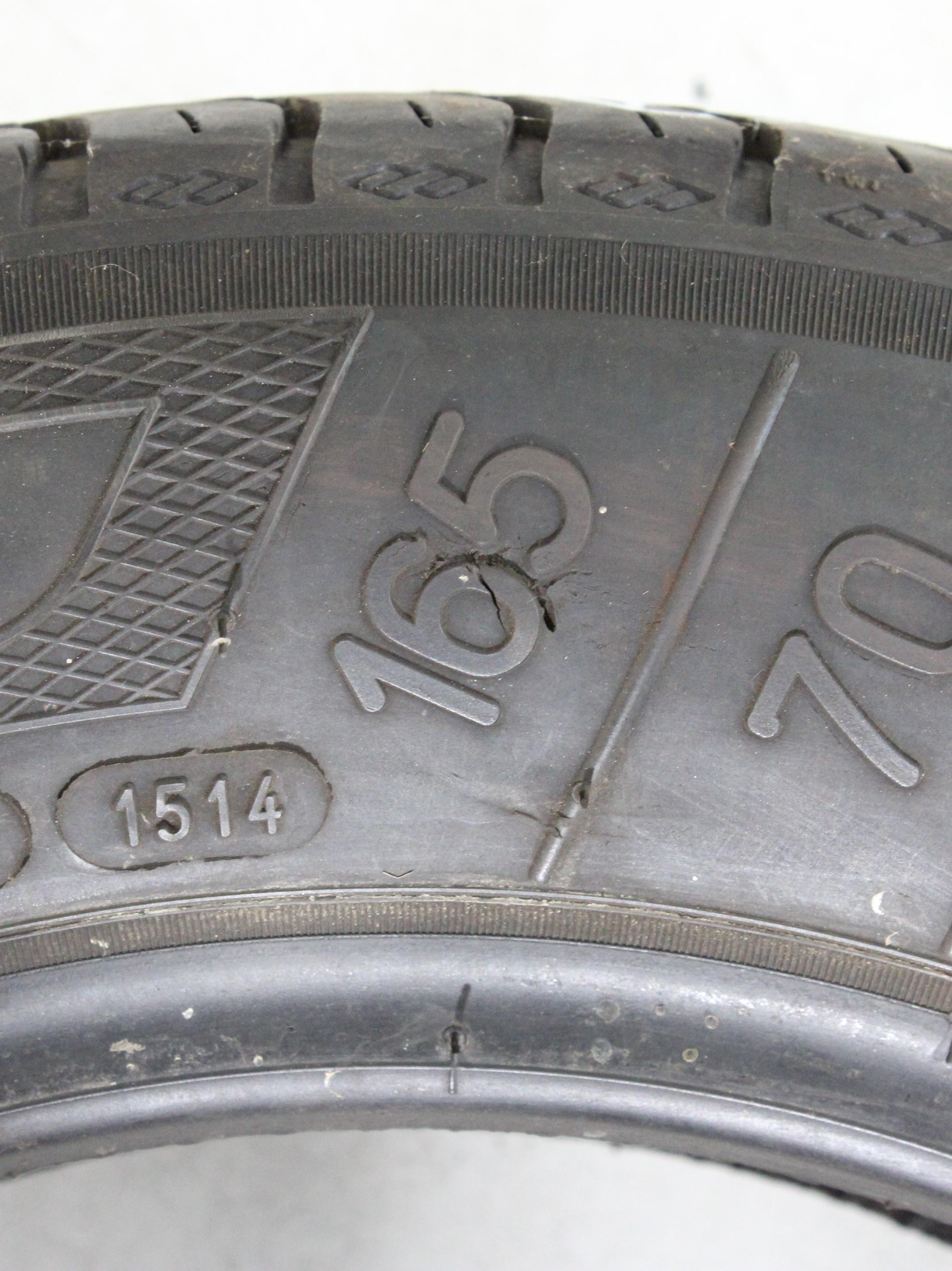4 x 165/70R14 81T Sommerreifen Kleber Dynaxer HP3 5-5,5mm 2014