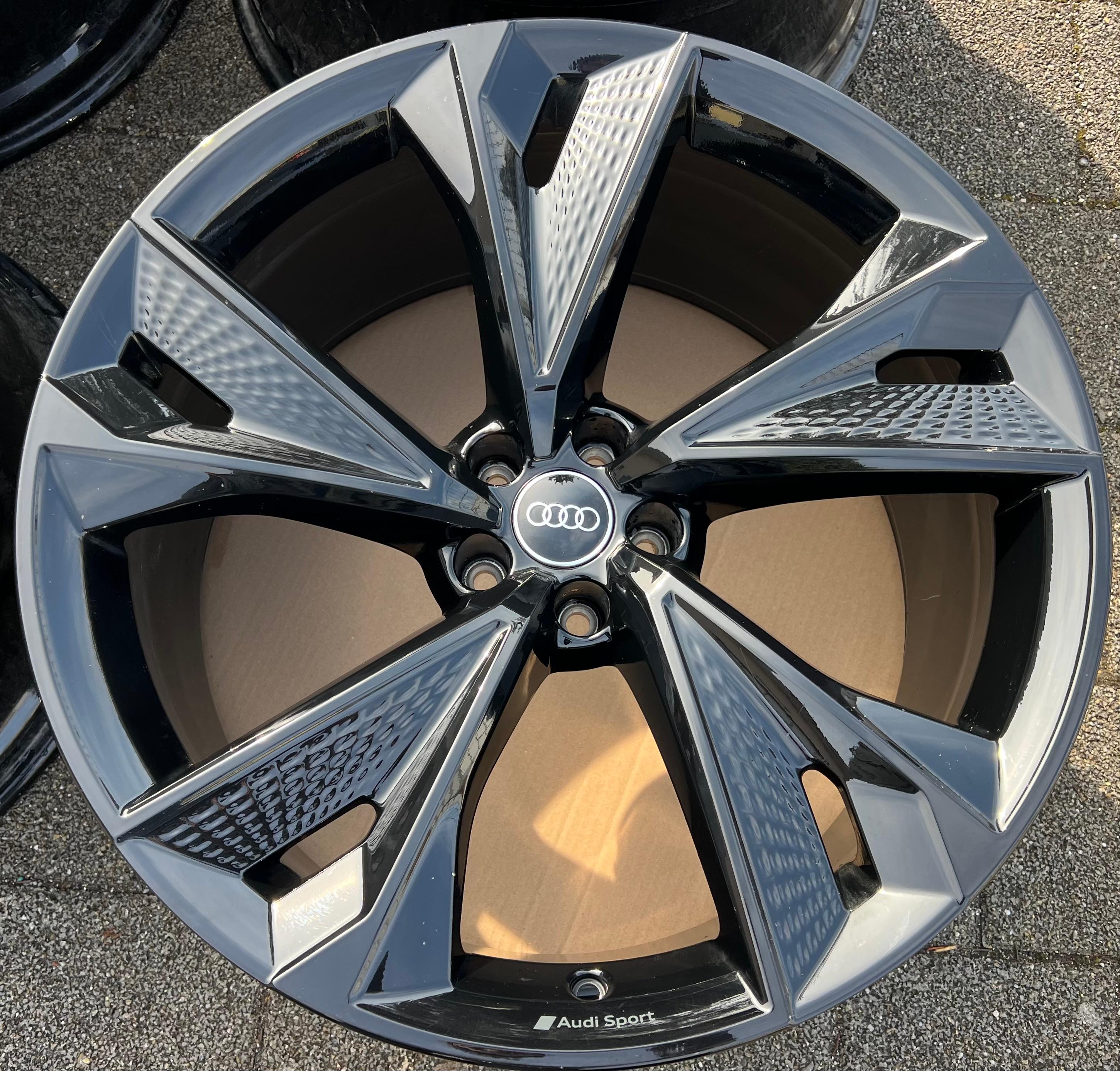 4 ORIGINAL 22" ALUFELGEN AUDI RS6 RS7 4K F2 C8 4K0601025BC 10,5x22 ET19
