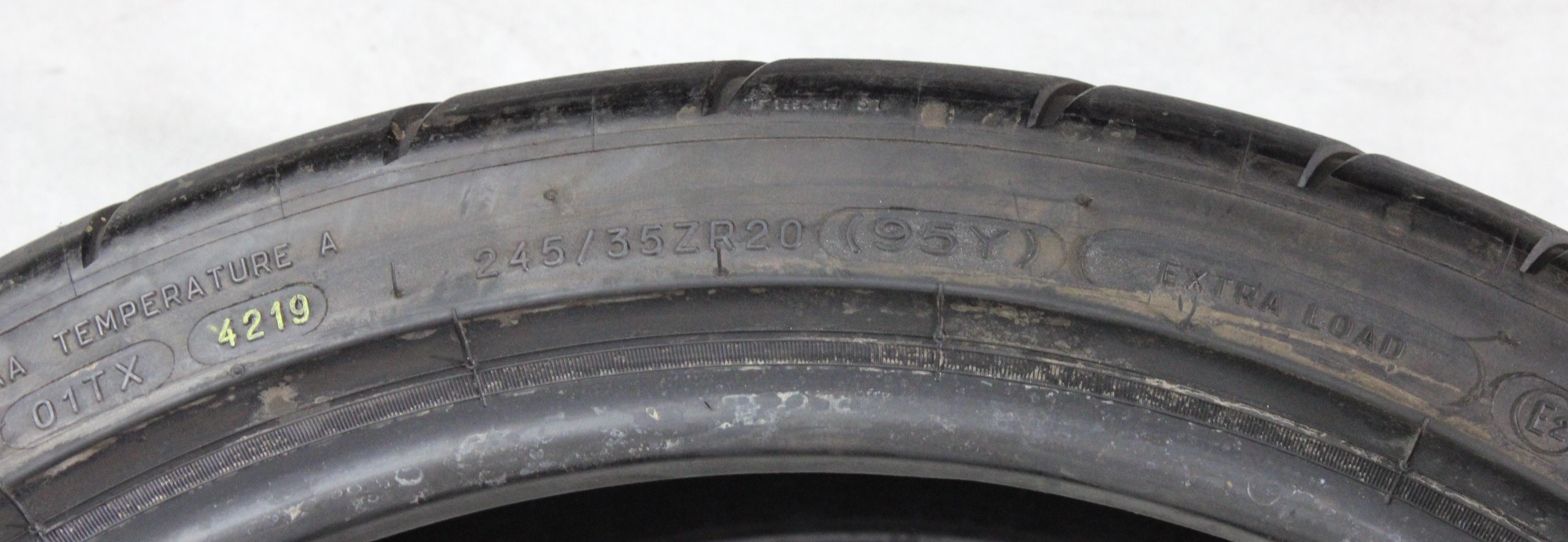2 x 245/35R20 95Y pneumatici estivi Michelin Pilot Sport Cup 2 K2 4-4,5mm 2019 XL