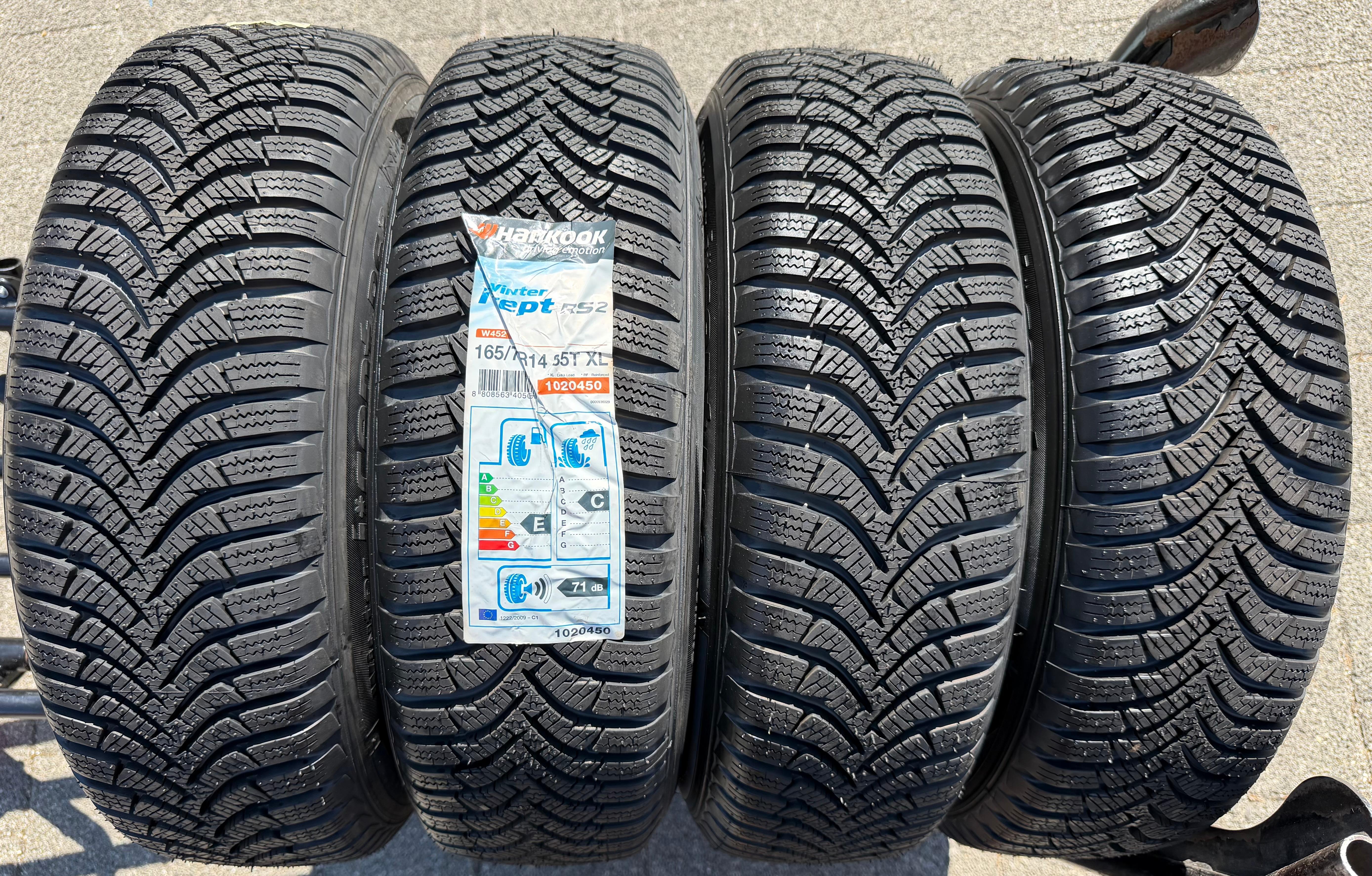 4 Original 14" Winterräder Ford KA KA+ 165/70R14 85T Hankook RKDS