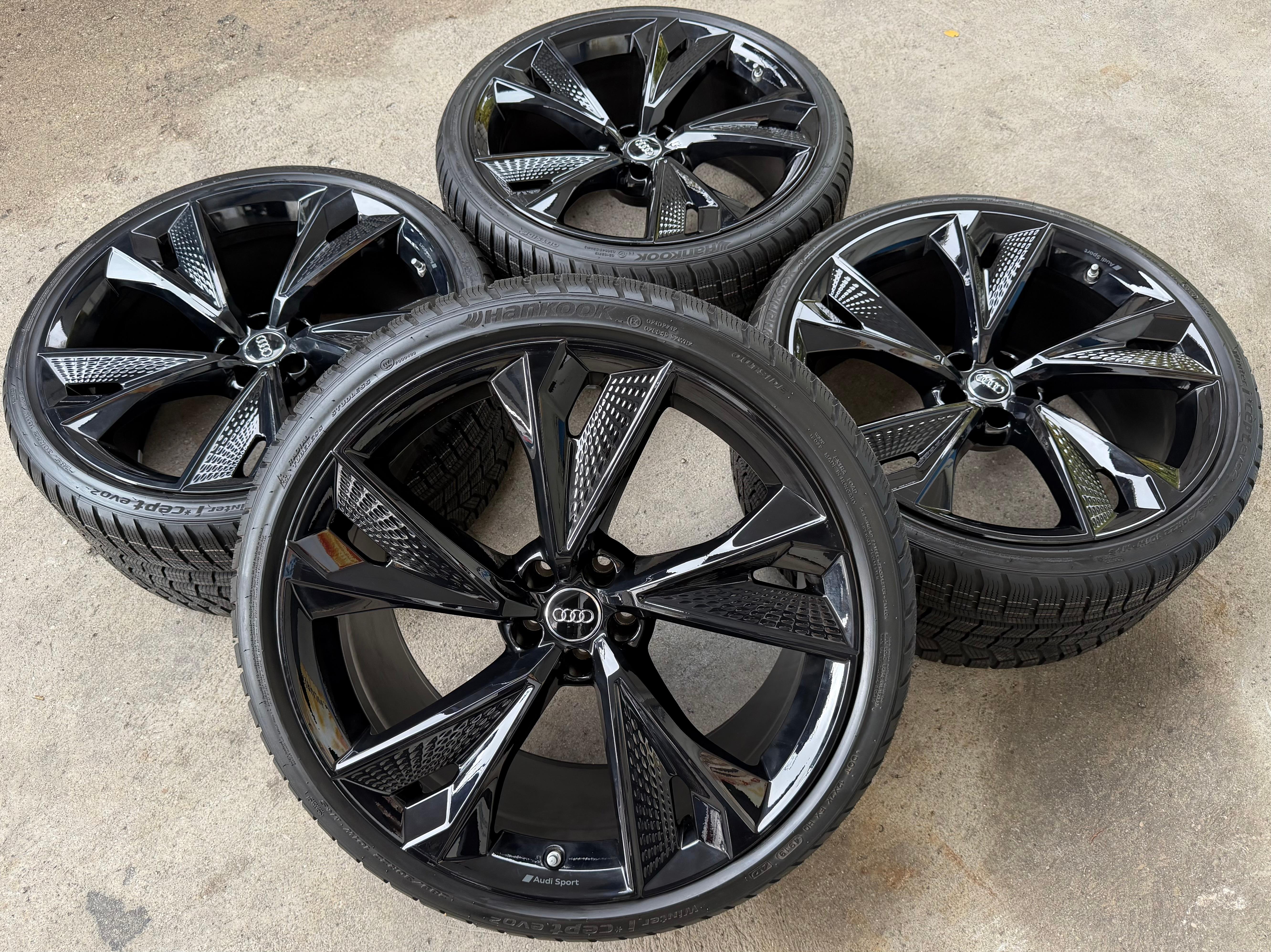 4 Original 22" Alu Winterräder Audi RS6 4K RS7 4K0601025BC 285/30R22 101W HANKOOK