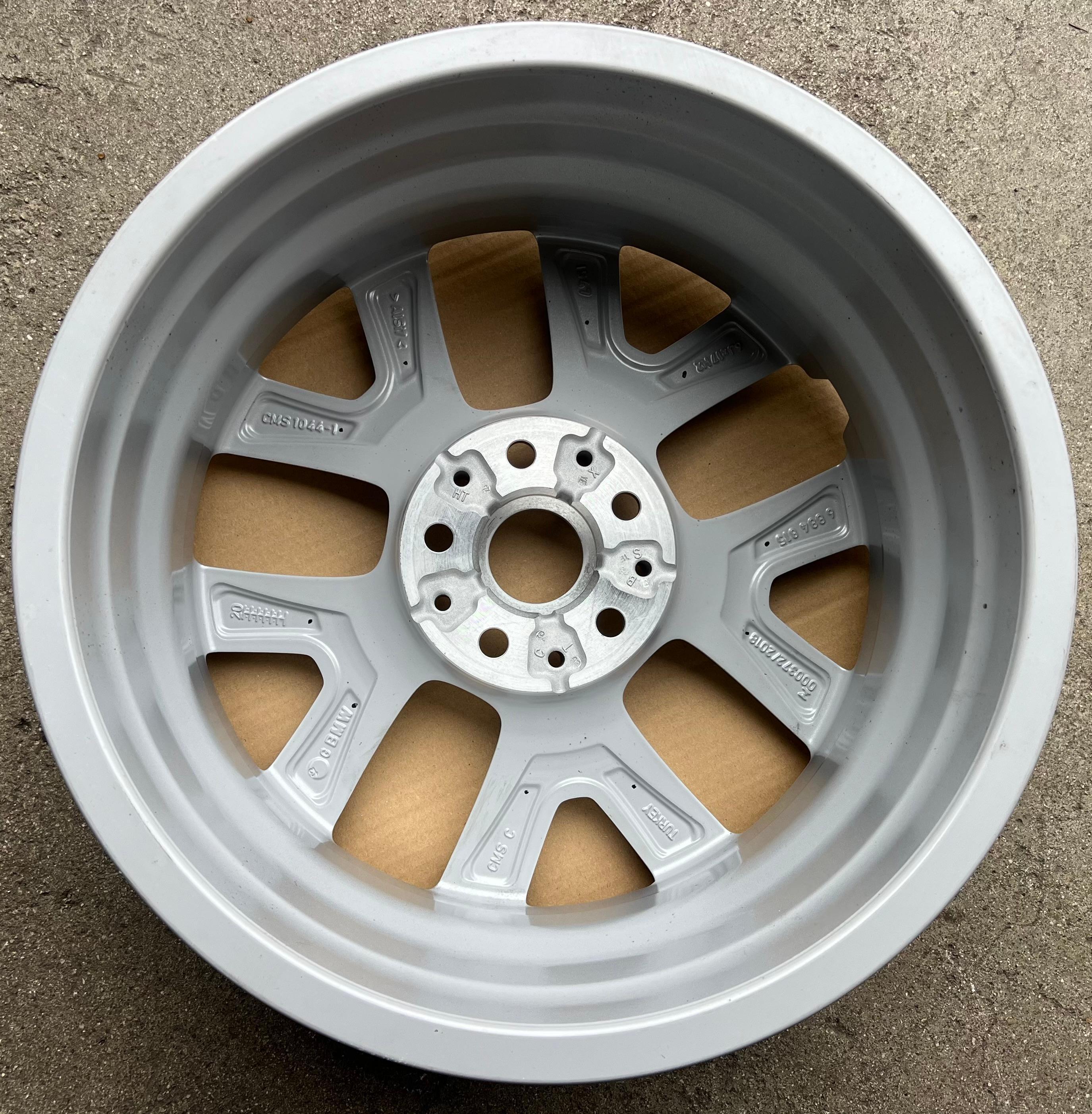 1 RUOTA ORIGINALE IN ALLUMINIO DA 17" BMW X1 F48 X2 F39 6856076 STYLING 574 CONSEGNA GRATUITA