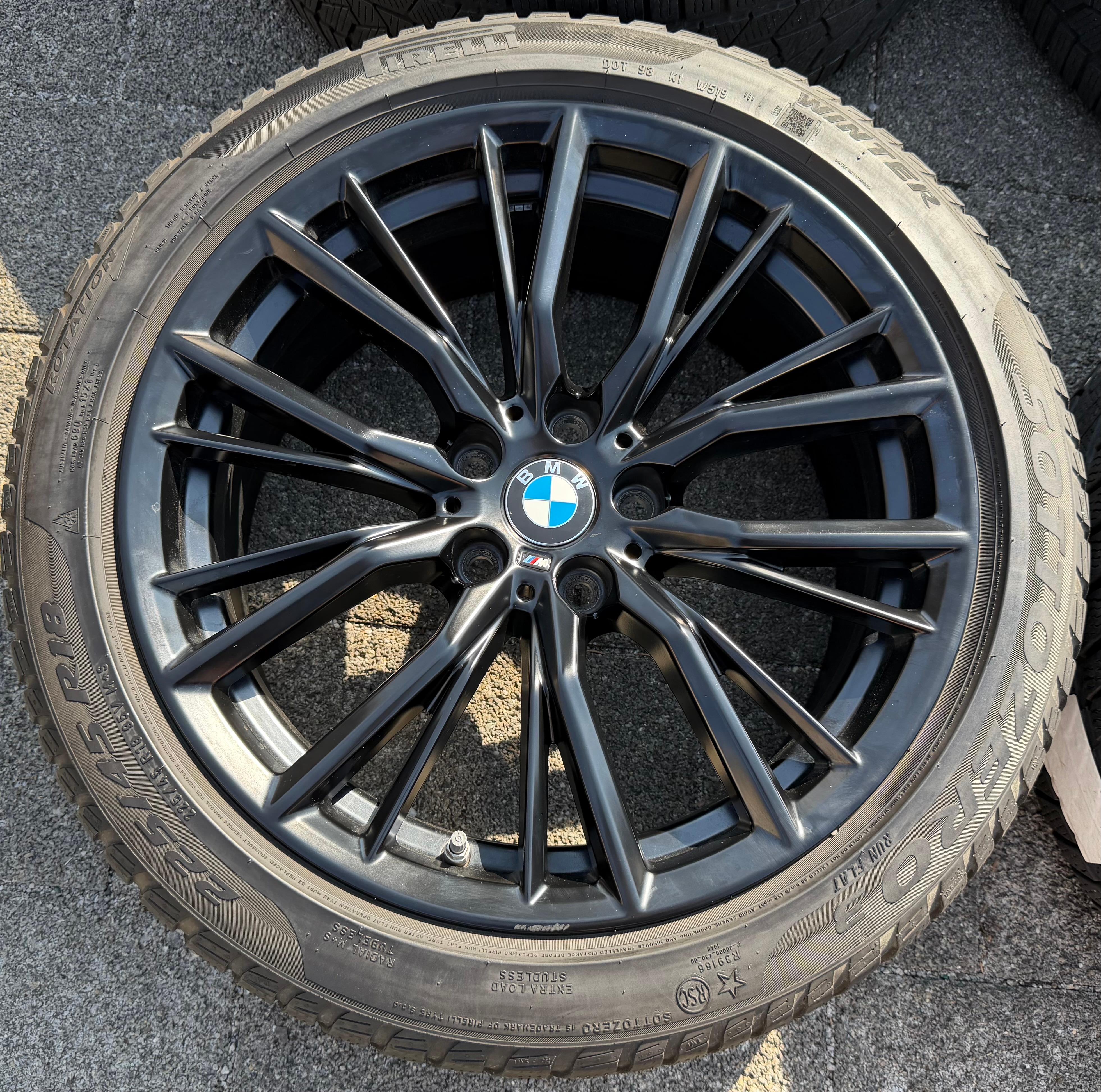 4 Original 18" Alu Winterräder BMW 3ER Reihe G20 G21 4ER G22 G23 2ER G42 M796 RDKS