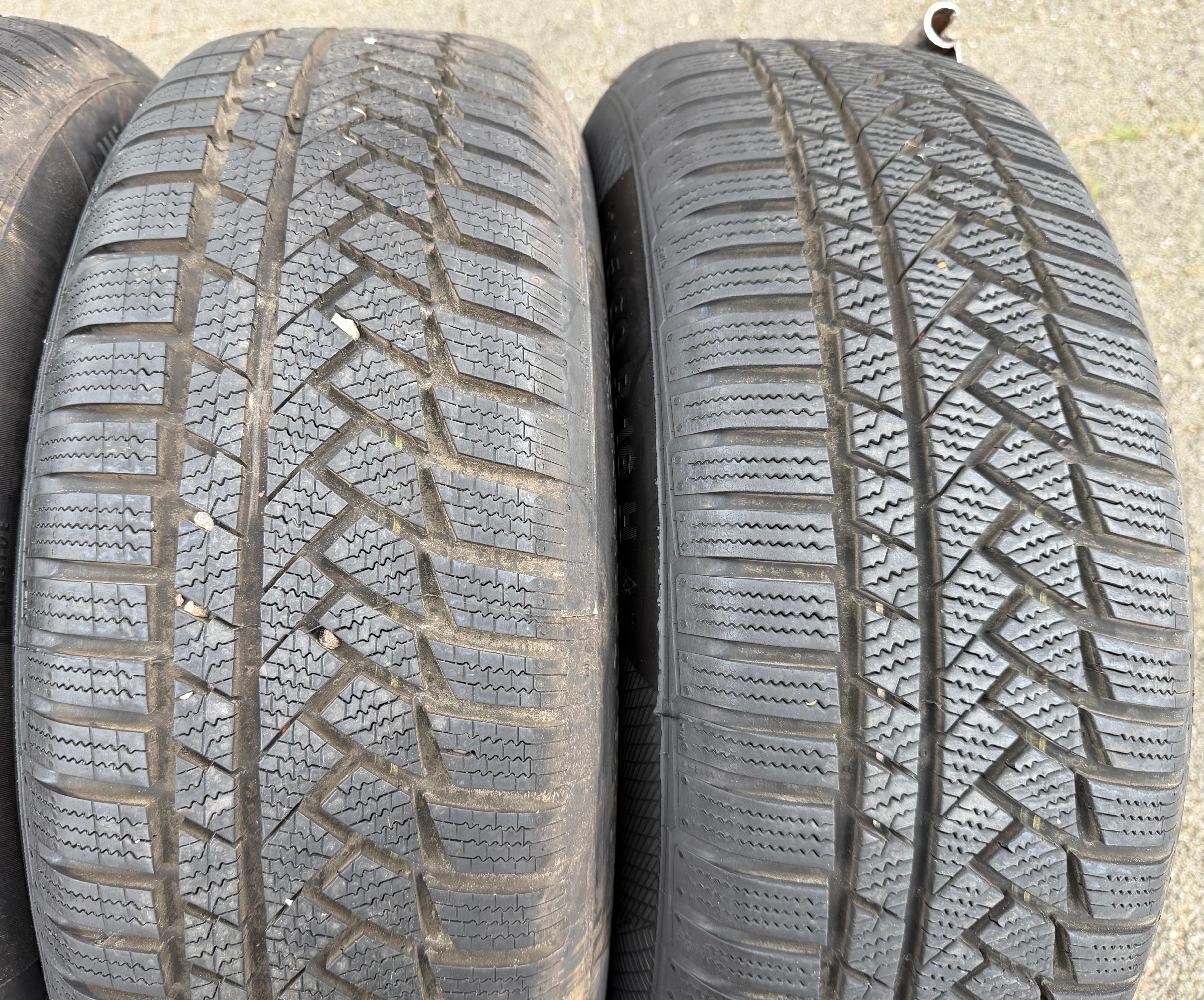 4 ruedas de aleación originales de invierno para Audi A4 B9 8W 205/60R16 92H 8W0601025 Continental