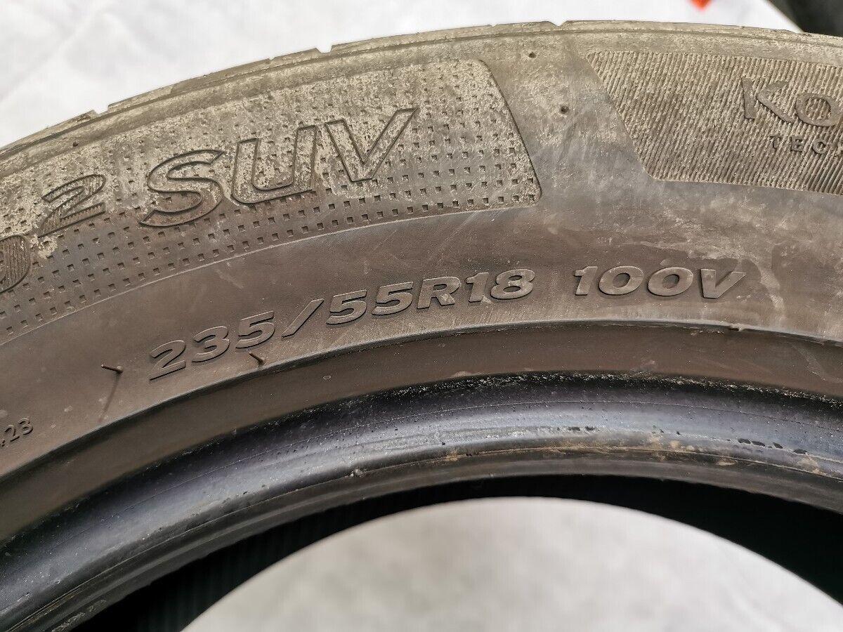 2 x 235/55R18 100V Sommerreifen Hankook Winter I*Cept Evo 2 4-4,5mm 2017 Seal