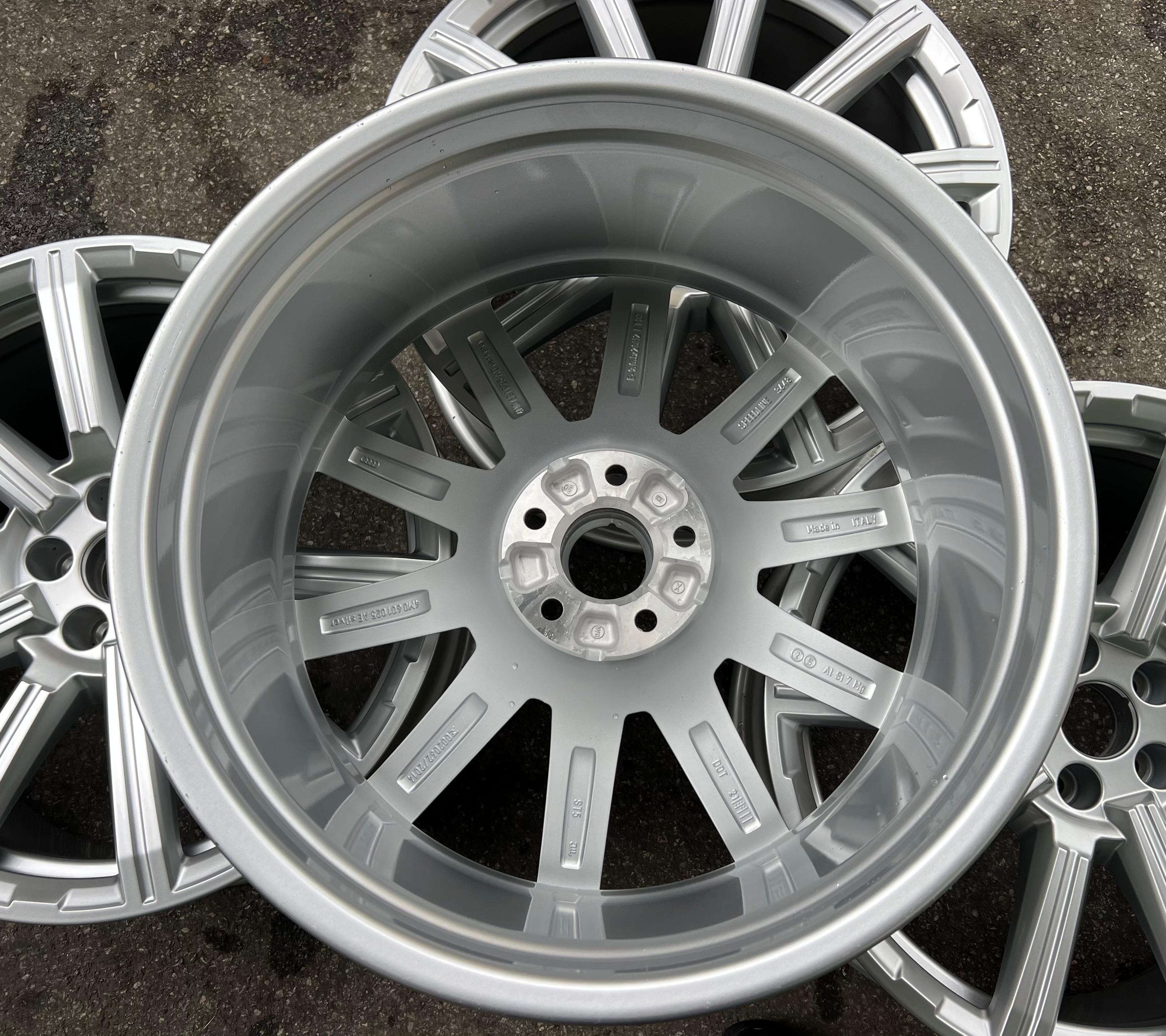 4 ORIGINAL 20" ALUFELGEN FELGEN AUDI Q7 4M 9x20 ET33 4M0601025AE FREIHAUS