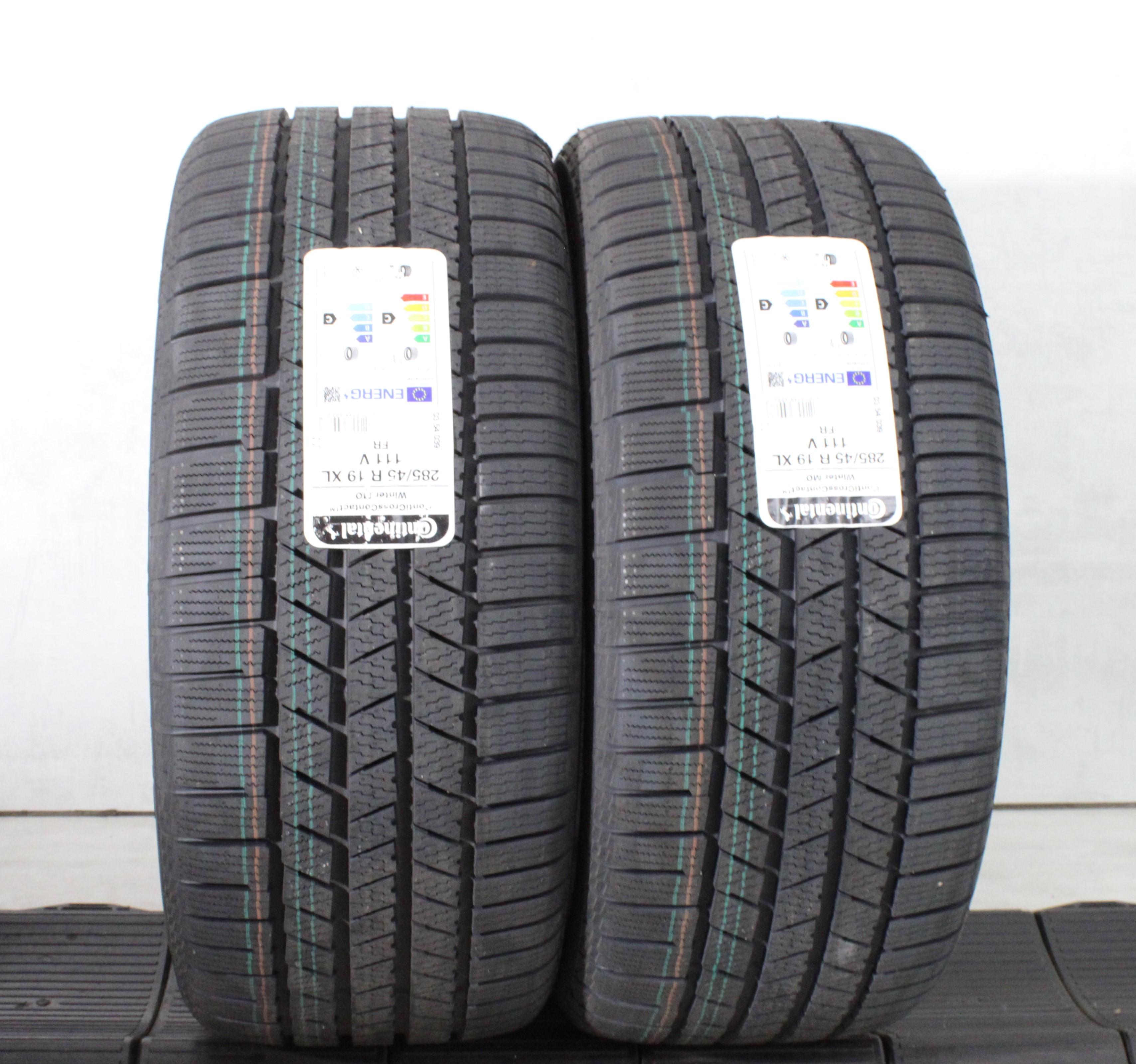 2 x 285/45R19 111V Winterreifen Continental Cross Contact Winter 2021 MO