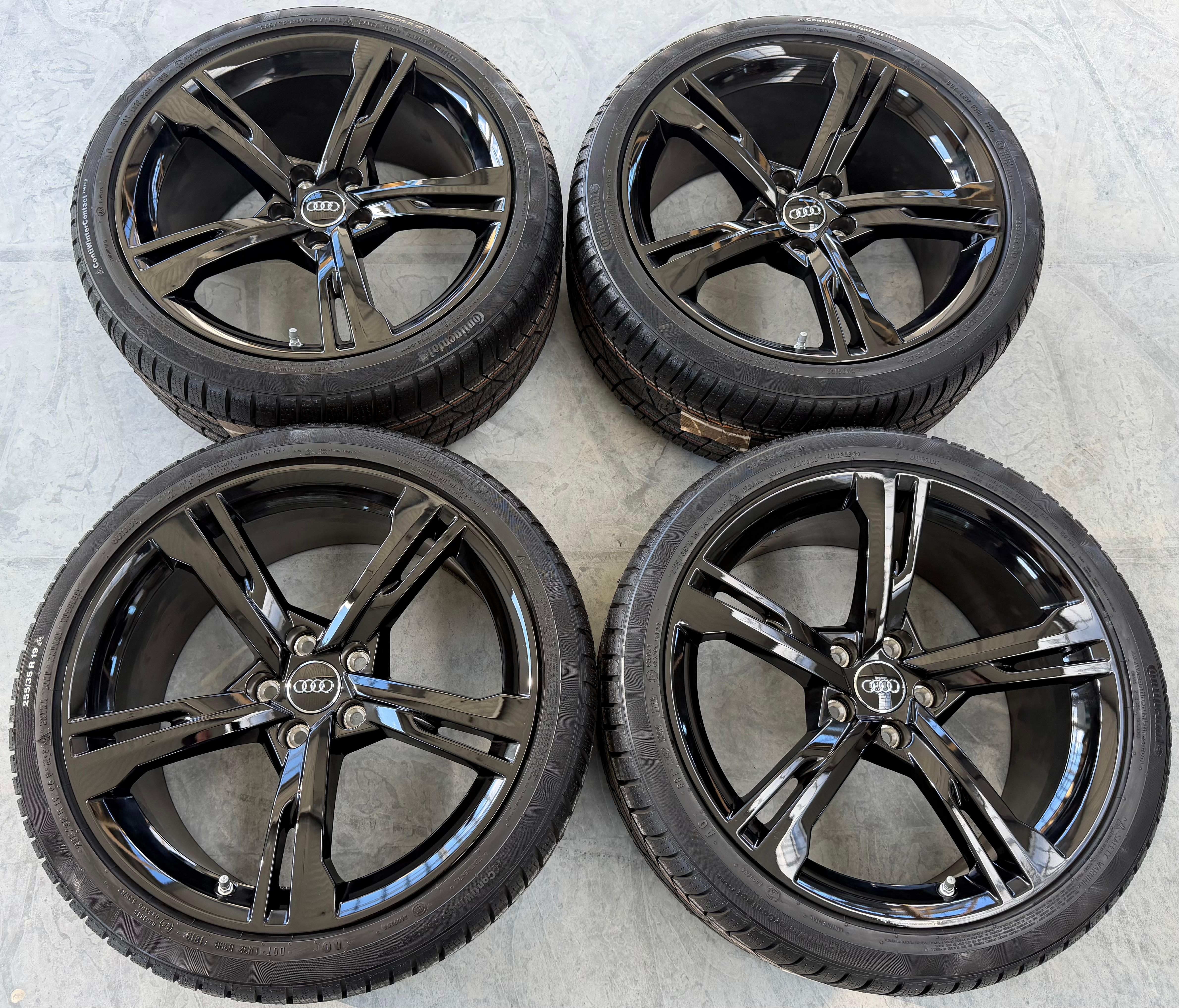 4 Original 19" Alu Winterräder Audi A5 S5 8W F5 B9 255/35R19 96V 8W0071499A