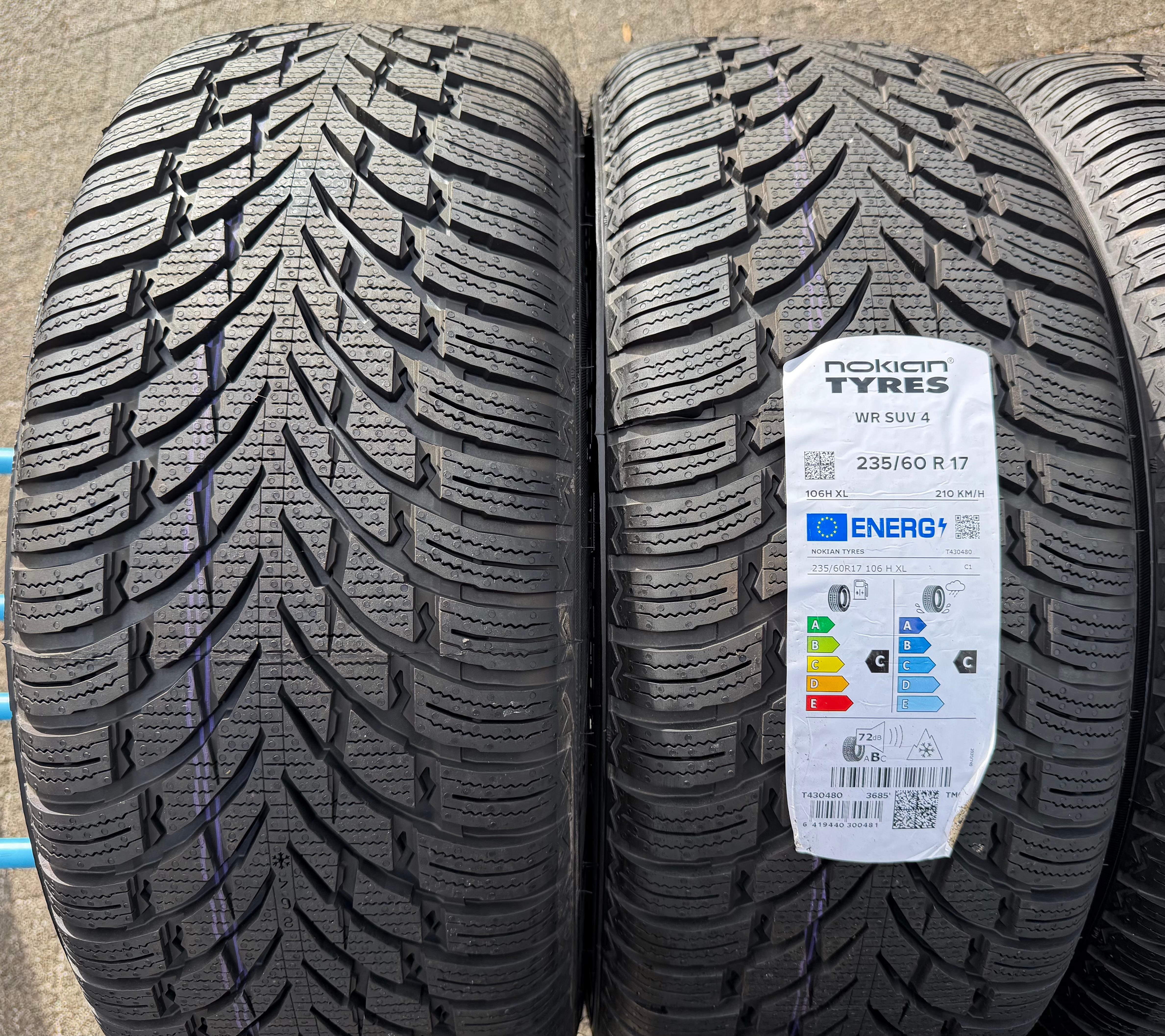 4 ruedas de invierno de aleación originales de 17" para Volvo XC40 235/60R17 106H 31680565 2022 NUEVAS