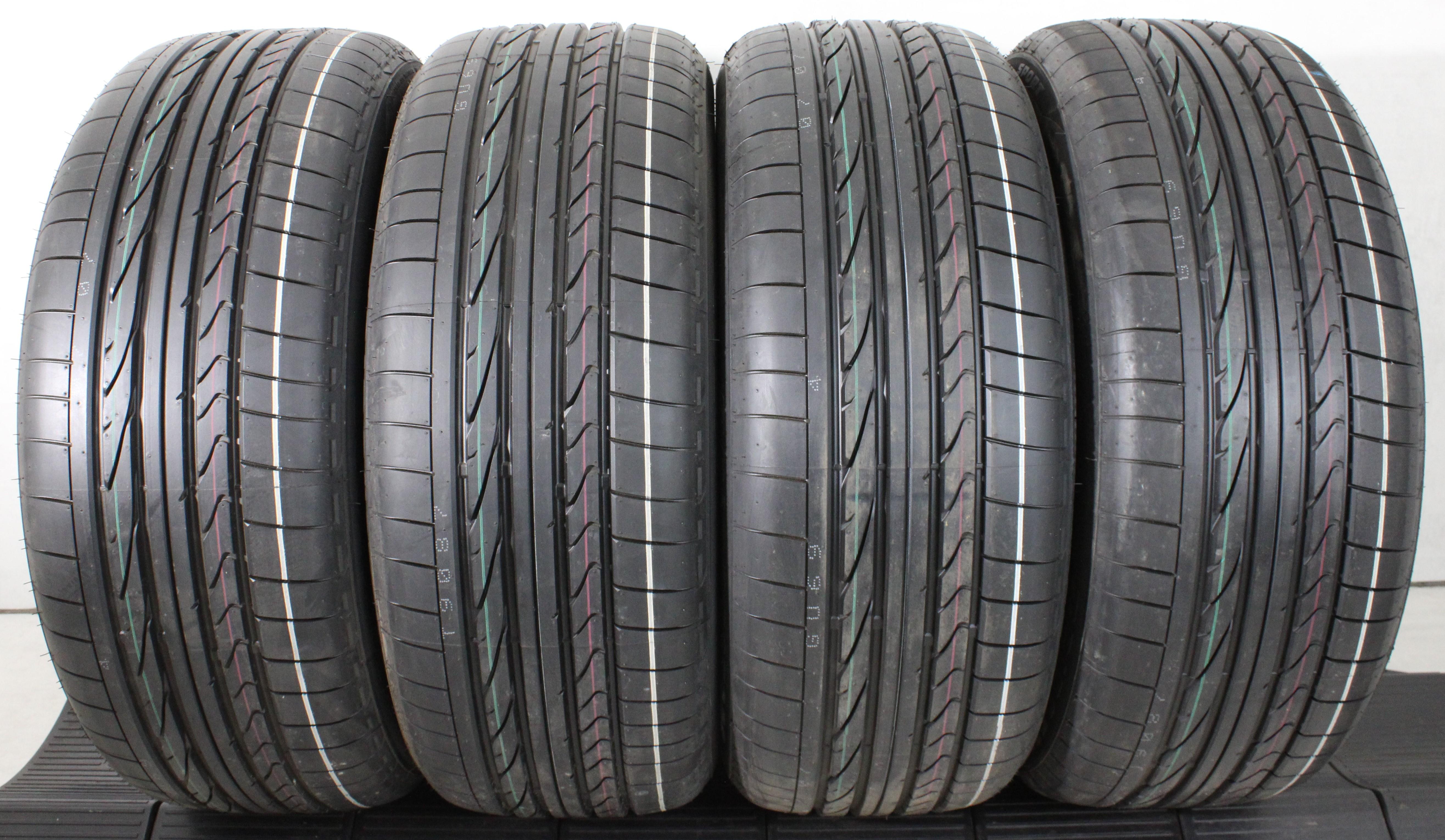 4 x 255/55R19 111Y Sommerreifen Bridgestone Dueler H/P Sport AOE Volles Profil 2019 NEU
