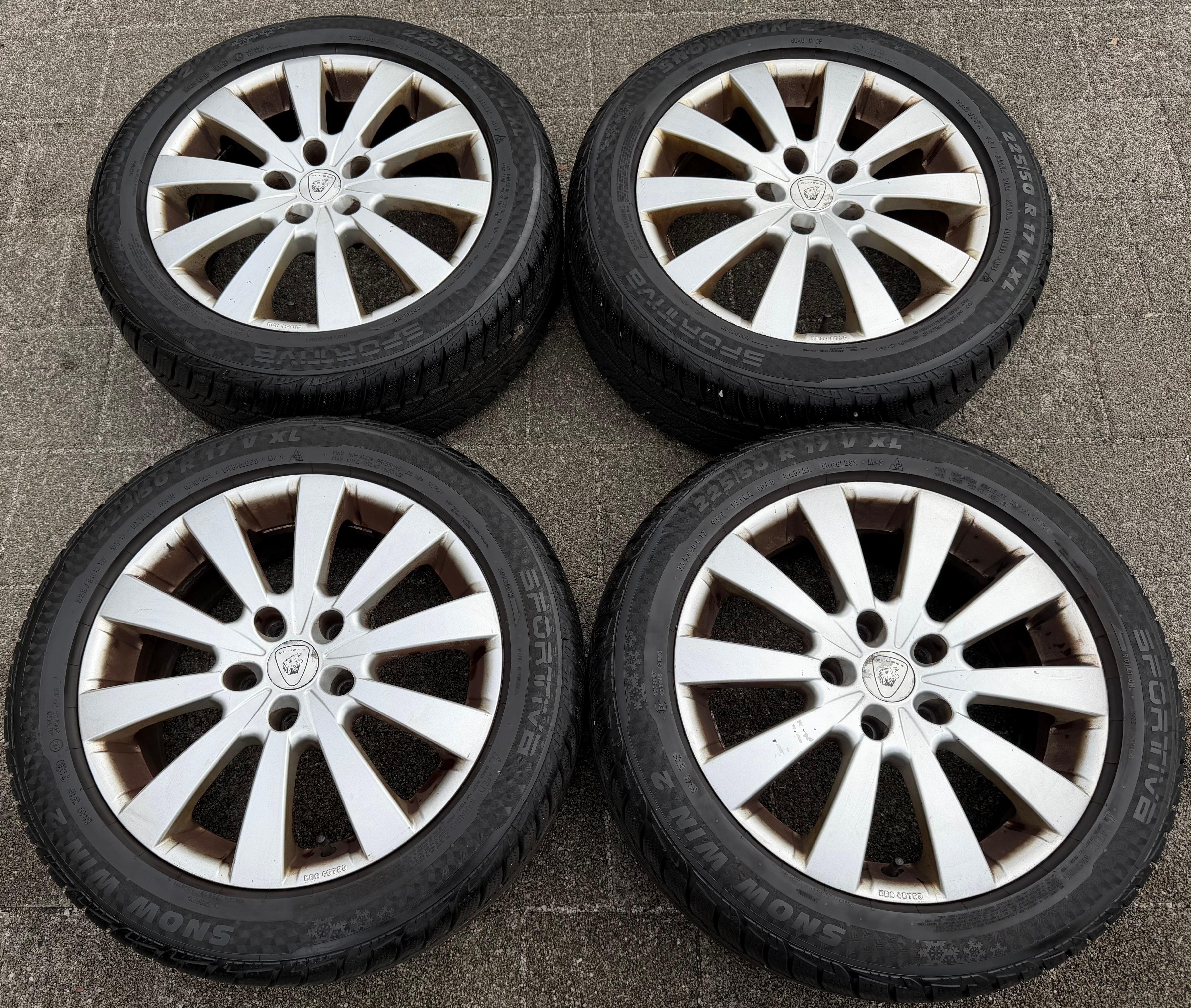 4 Alu 17" Winterräder Opel Insignia A OGA 225/50R17 98V Winterreifen