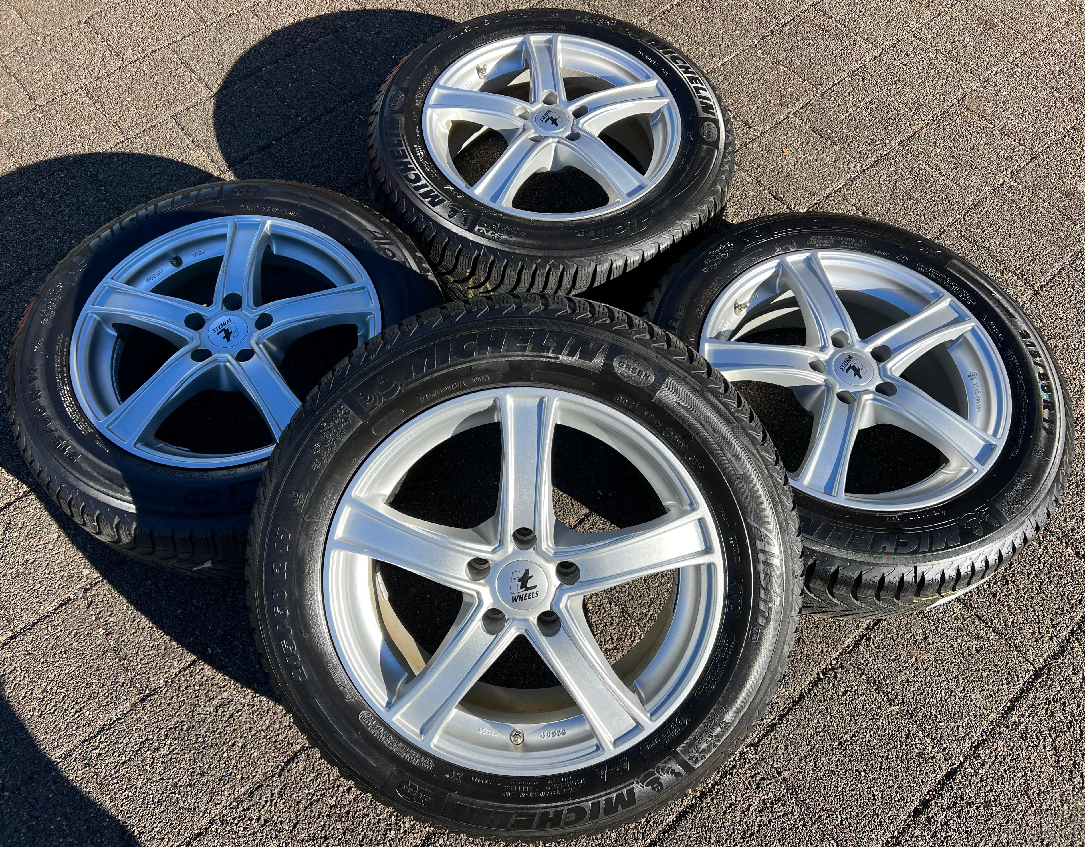 4 ALU WINTERRÄDER 215/60R17 96H MICHELIN MERCEDES GLA KLASSE 245G RDKS