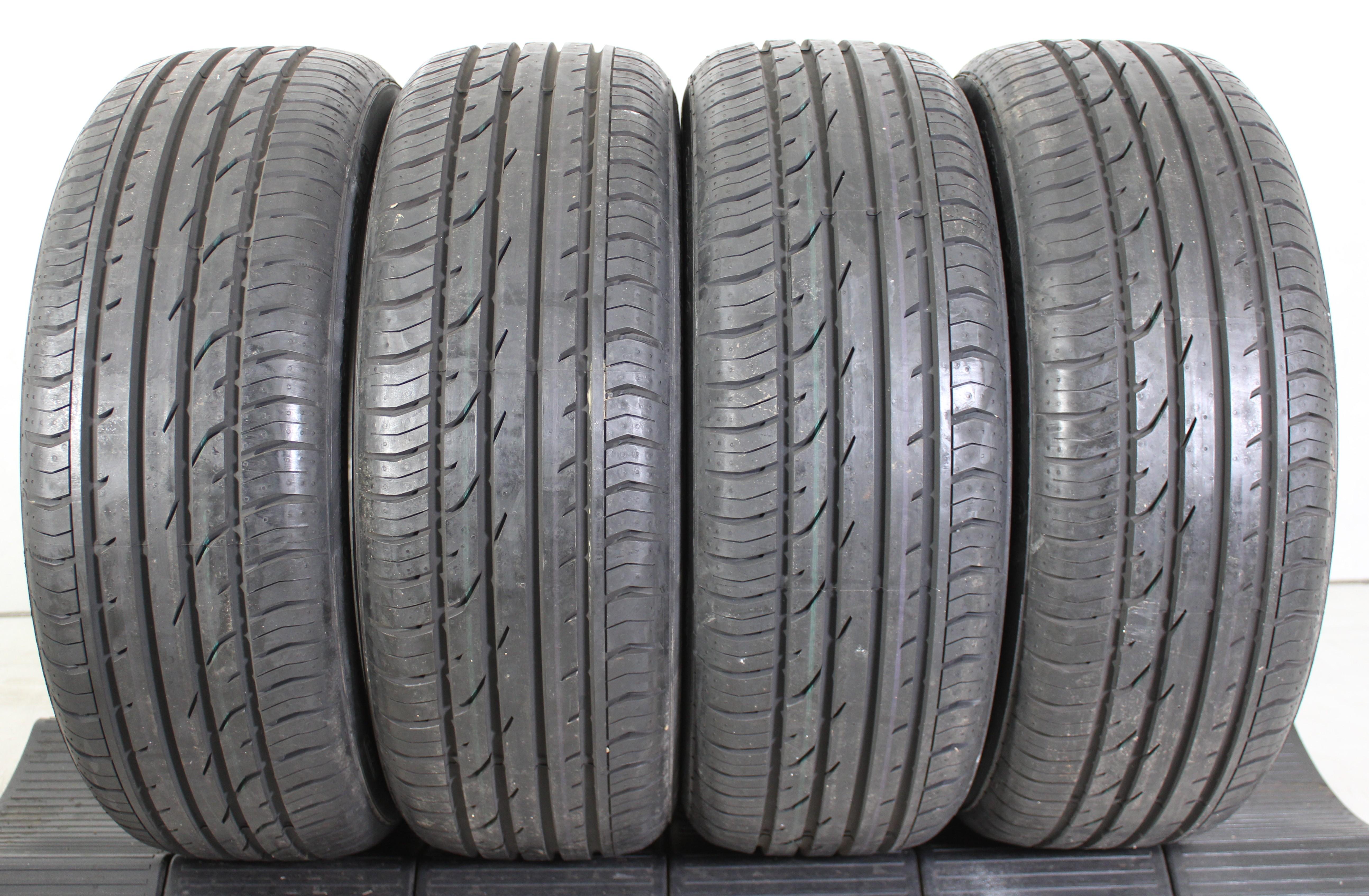 4 x 205/55R17 91V Sommerreifen Continental Premium Contact 2 SSR Runflat 7,5mm 2011 *