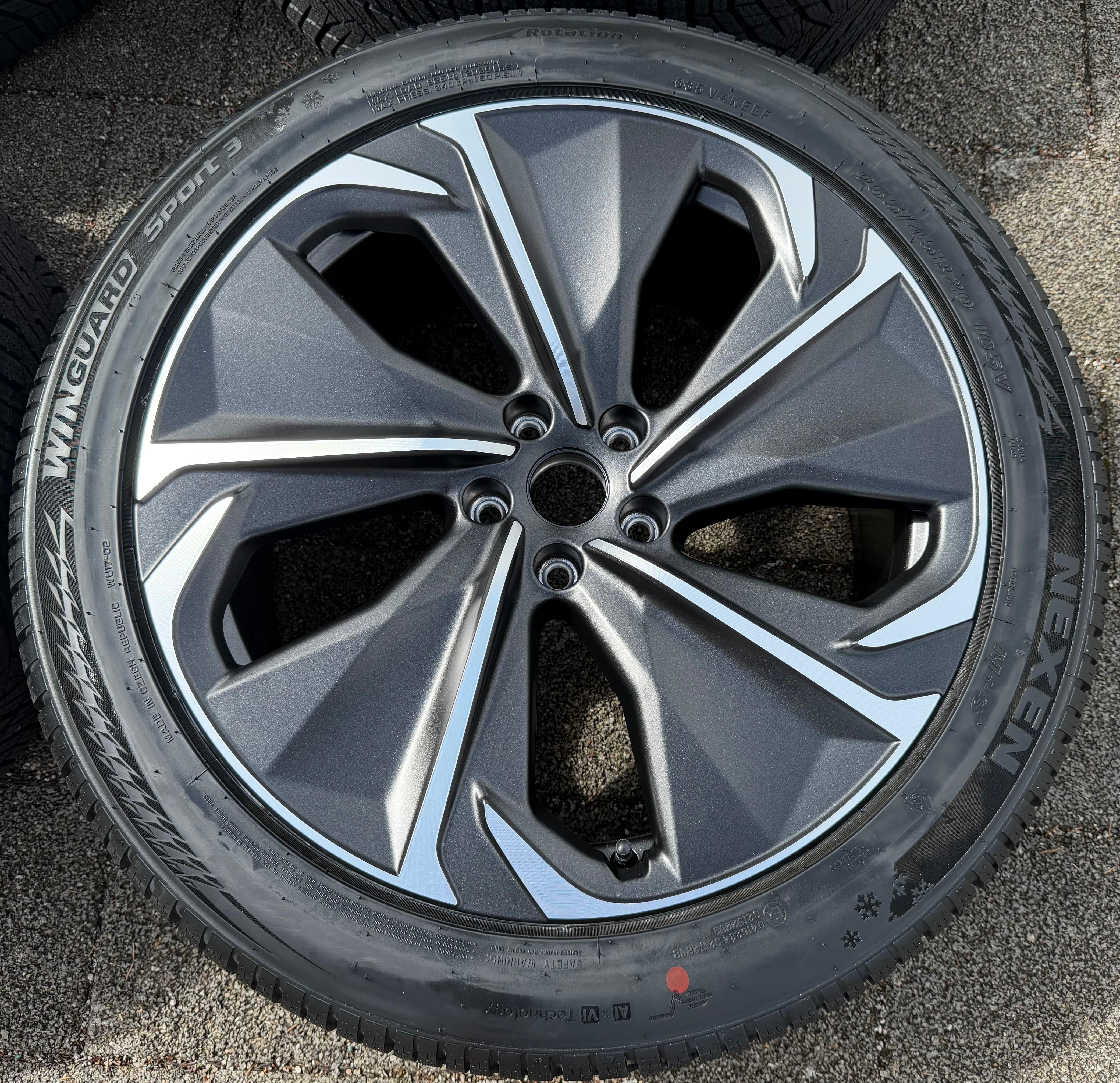4 Original 20" Alu Winterräder Cupra Tavascan 255/45R10 105V Nexen 2026