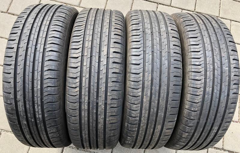 4 x 215/60R17 96H neumáticos de verano Continental Eco Contact 5 2x 7.5mm y 2x 7mm 2017