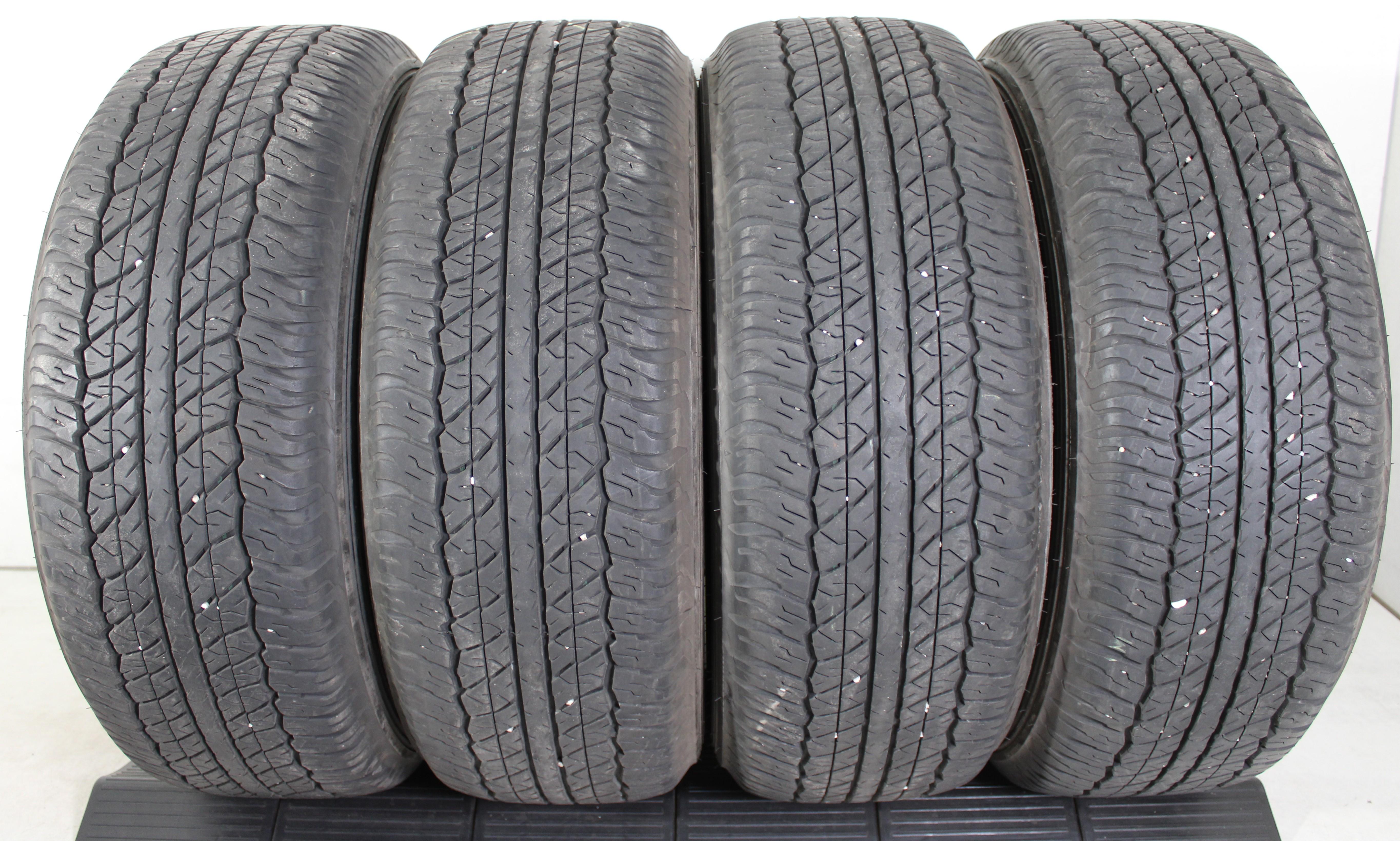 4 x 265/60R18 110H Sommerreifen Dunlop Grandtrek AT20 7-7,5mm 2016