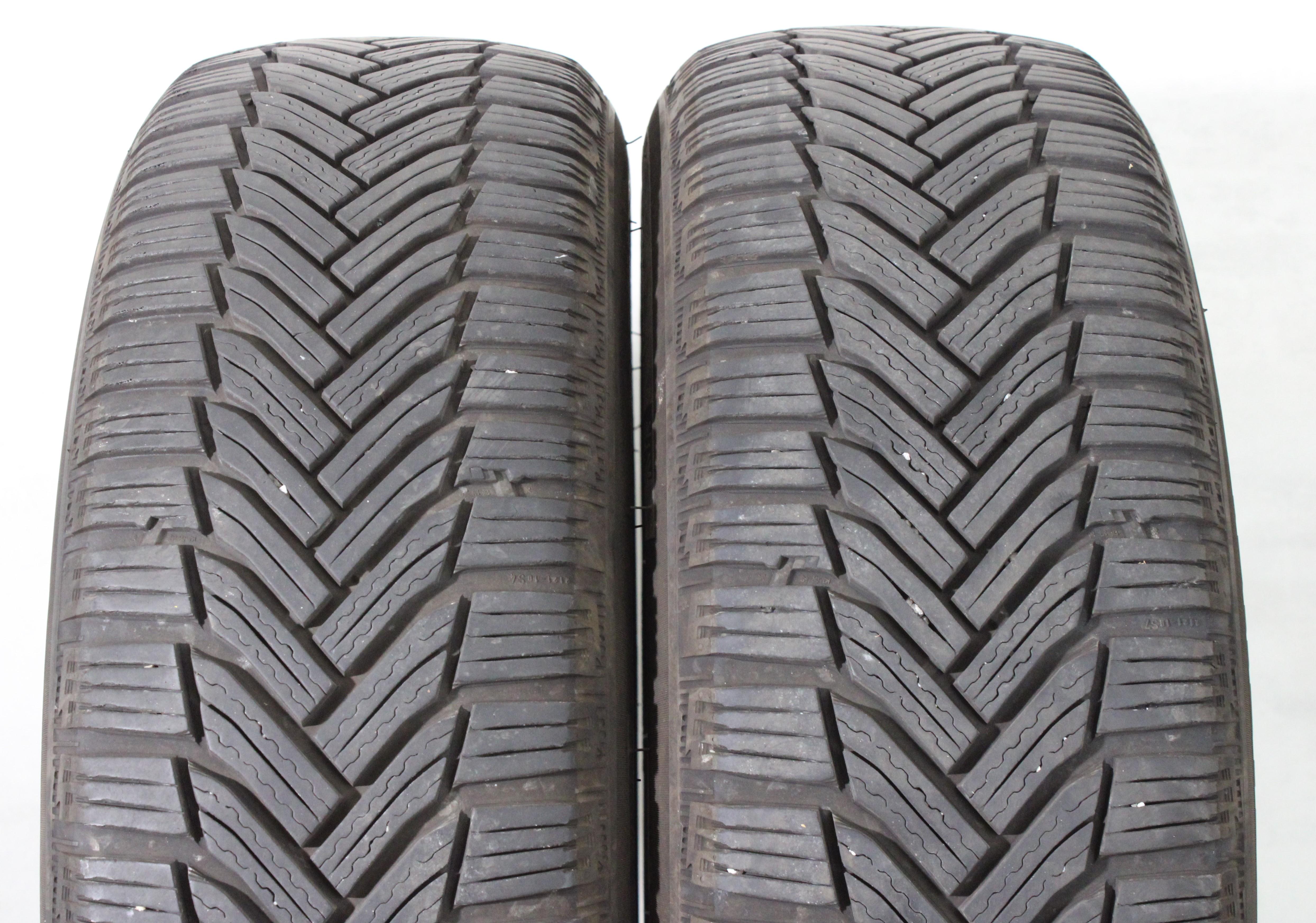 2 x 195/65R15 91T Pneus hiver Michelin Alpin 6 6-6,5mm 2018