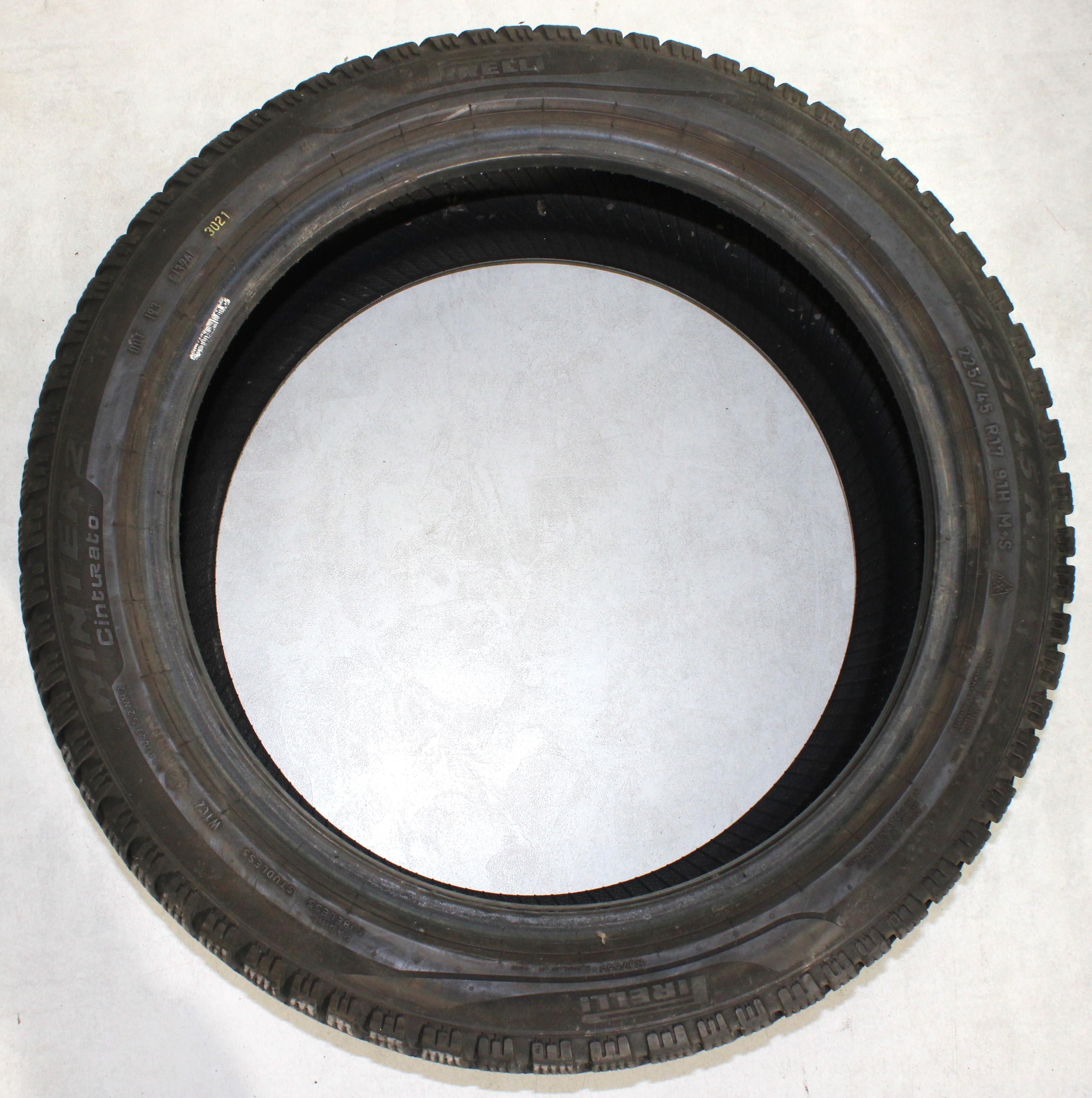 1 x 225/45R17 91H Winterreifen Pirelli Winter Cinturato 2 6mm 2021
