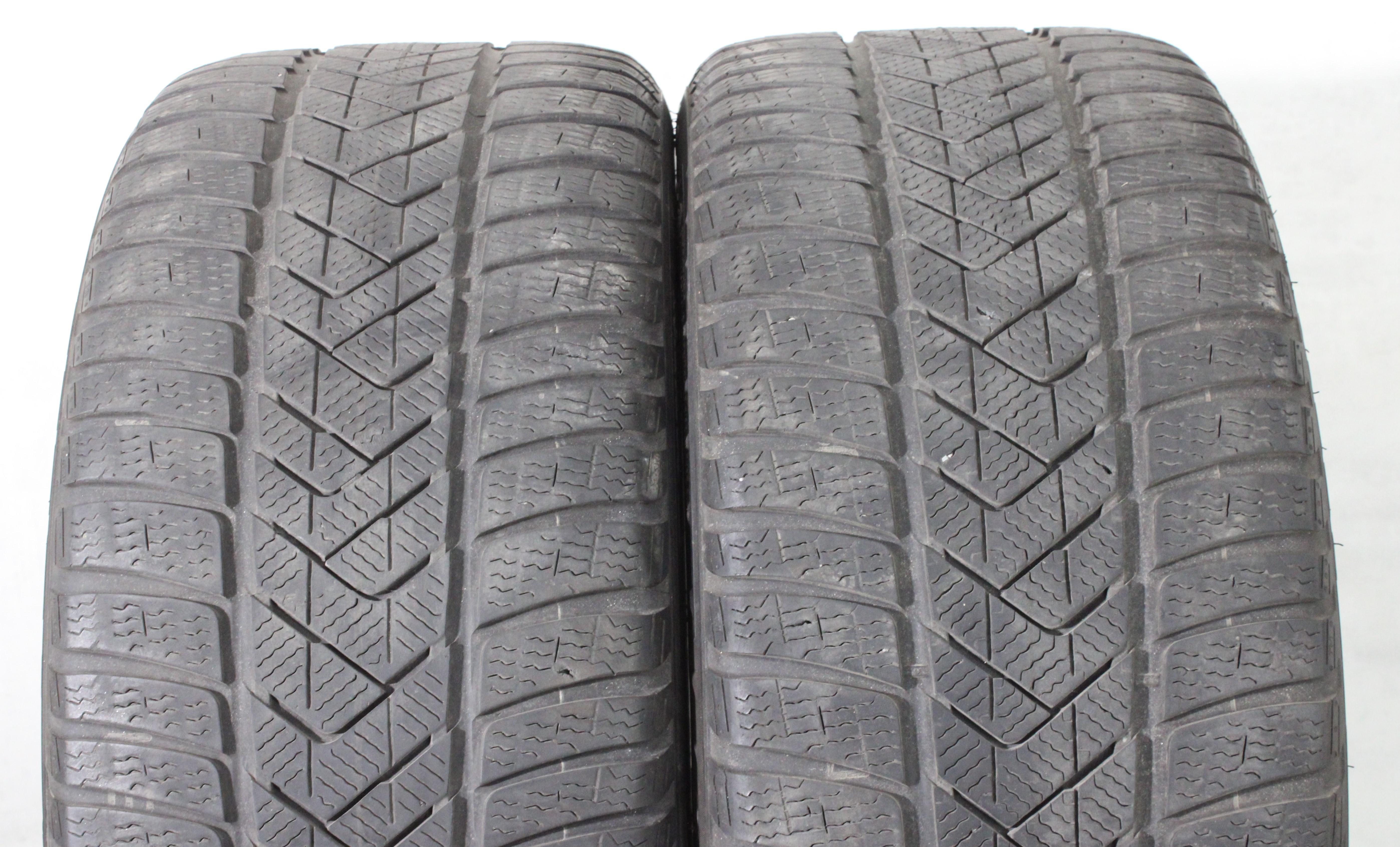 2 x 255/40R18 99V Winterreifen Pirelli Sottozero 3 * Runflat 4,5-5mm 2018/2021