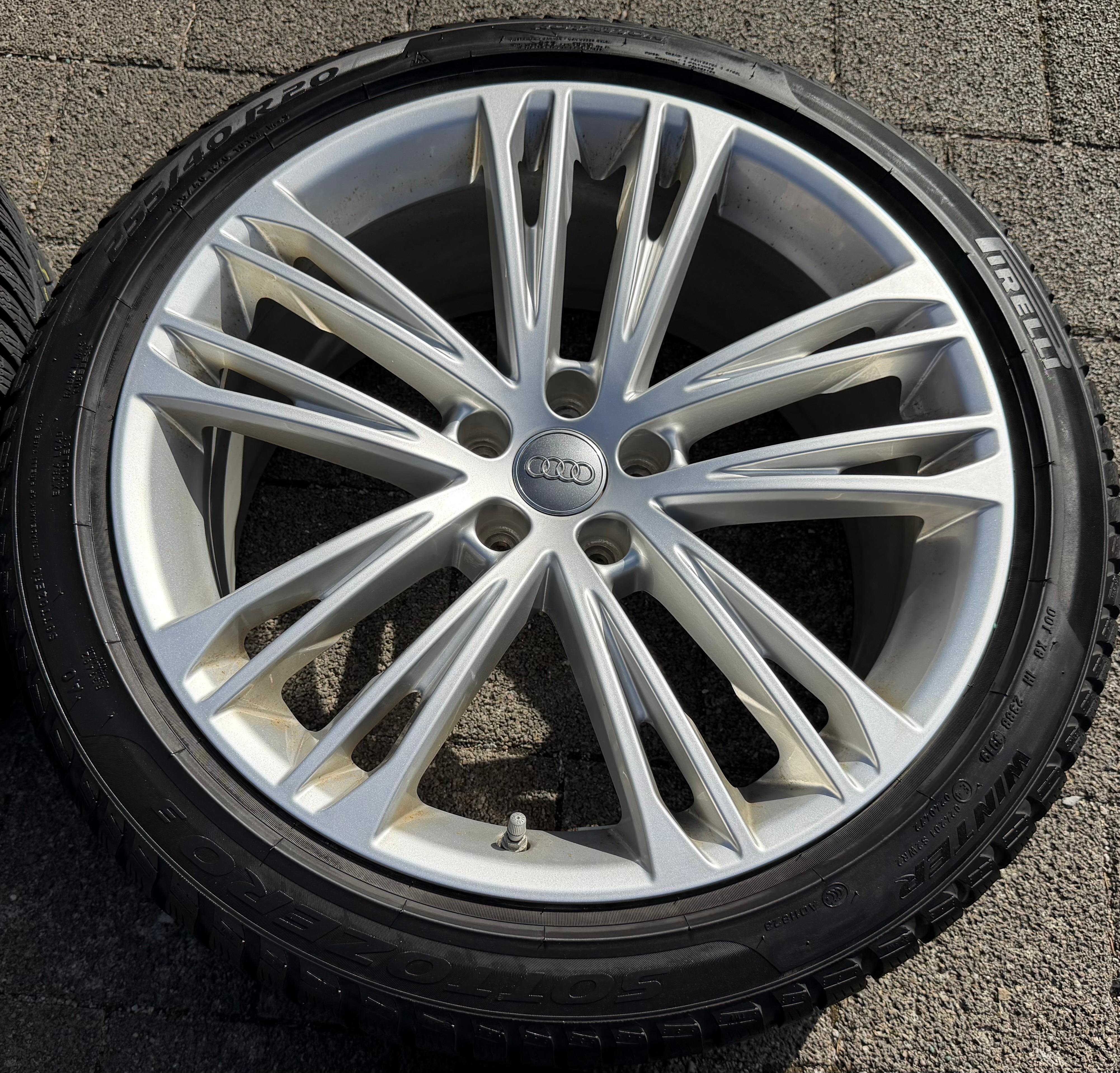 4 ORIGINAL 20" ALU WINTERRÄDER AUDI A7 4K 4K8601025F 255/40R20 101W RDKS FREIHAUS
