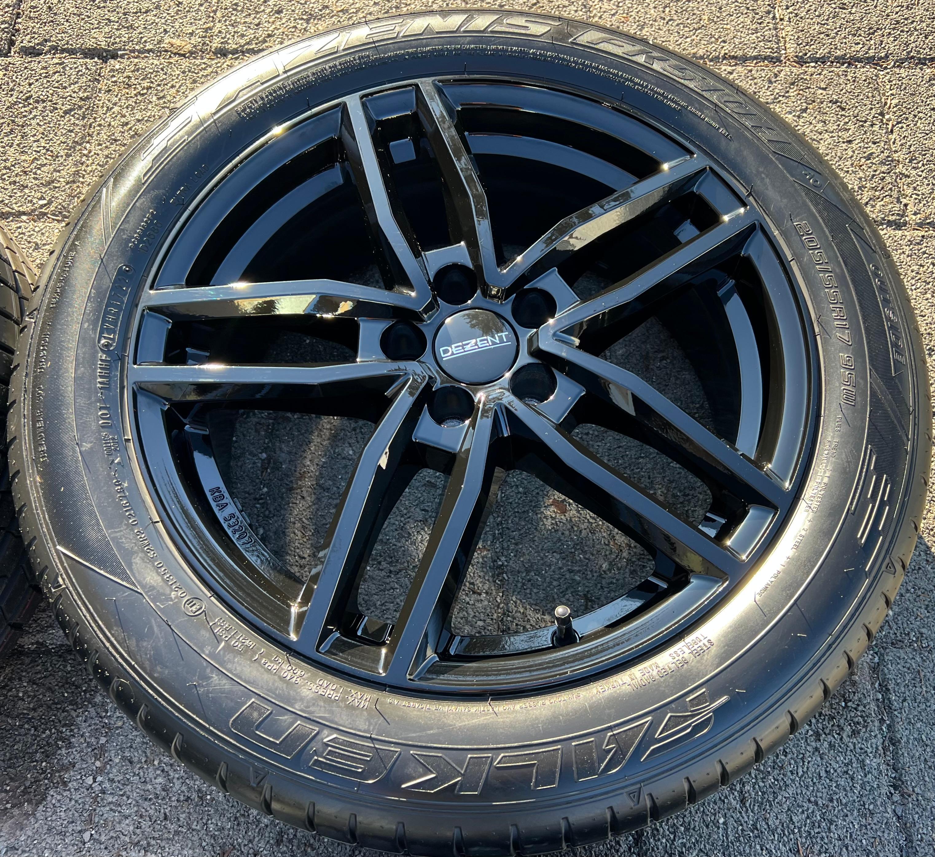 Cerchi estivi ALU da 17" per Audi A1, City Carver, Seat Arona, Ibiza, Skoda Kamiq, Scala, VW T-Cross e Taigo
